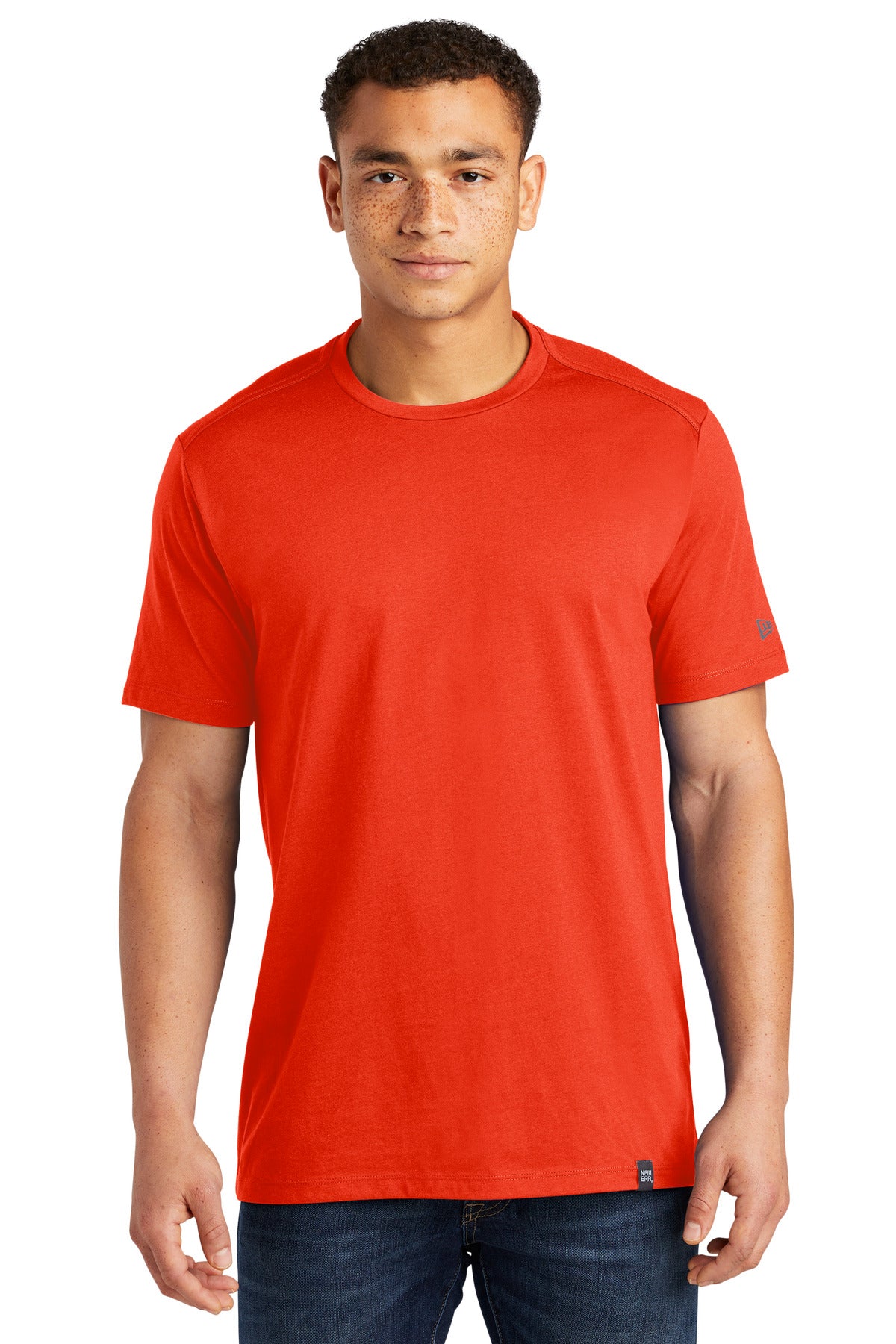 Our 60/40 blend creates an unbelievably soft tee with the co - Deep Orange
