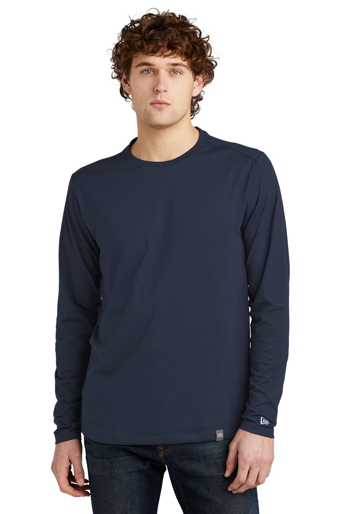 This ultra-comfortable tee seamlessly mixes classic softness - True Navy