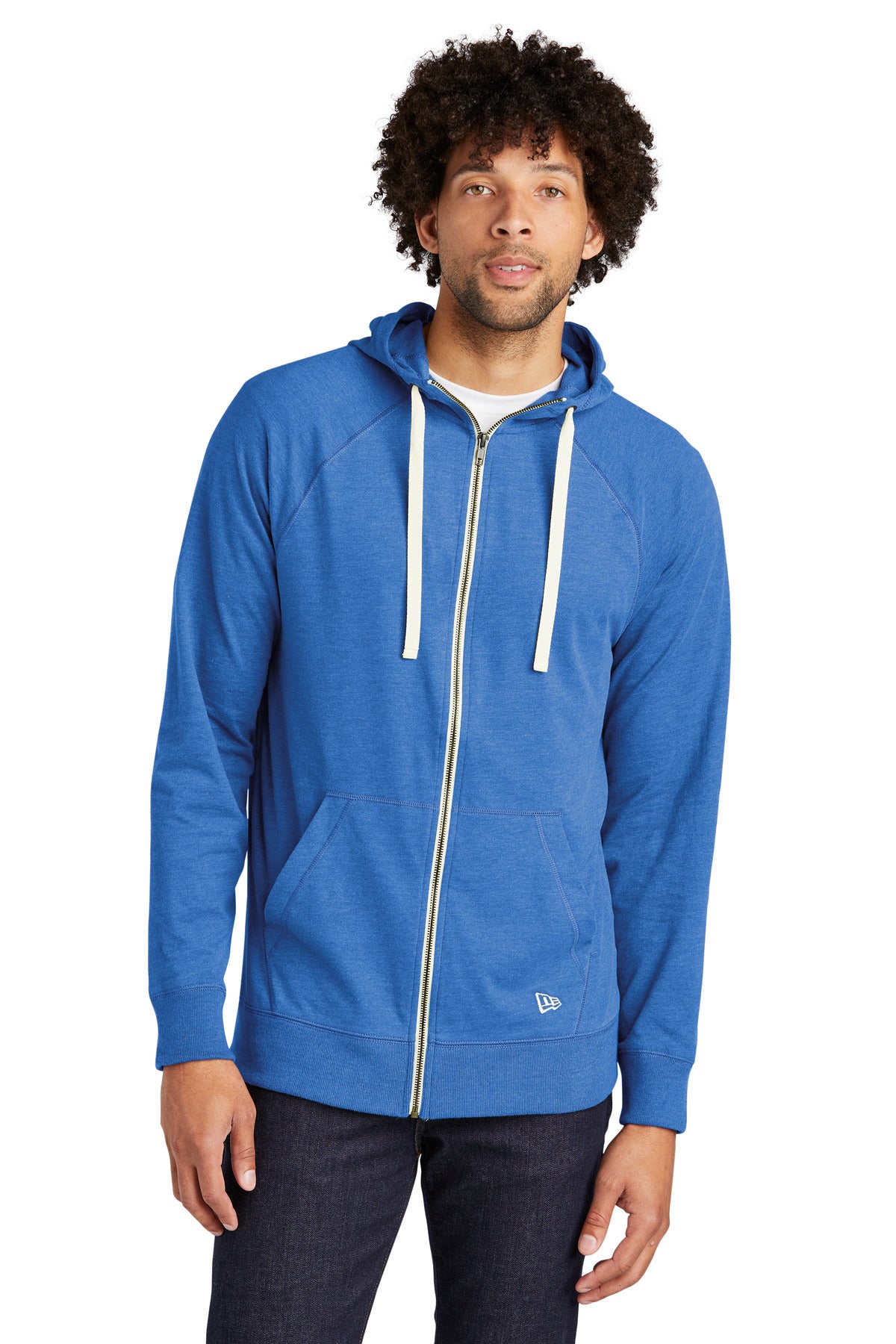 This lightweight hoodie has lived-in sueded softness and vin - Royal Heather