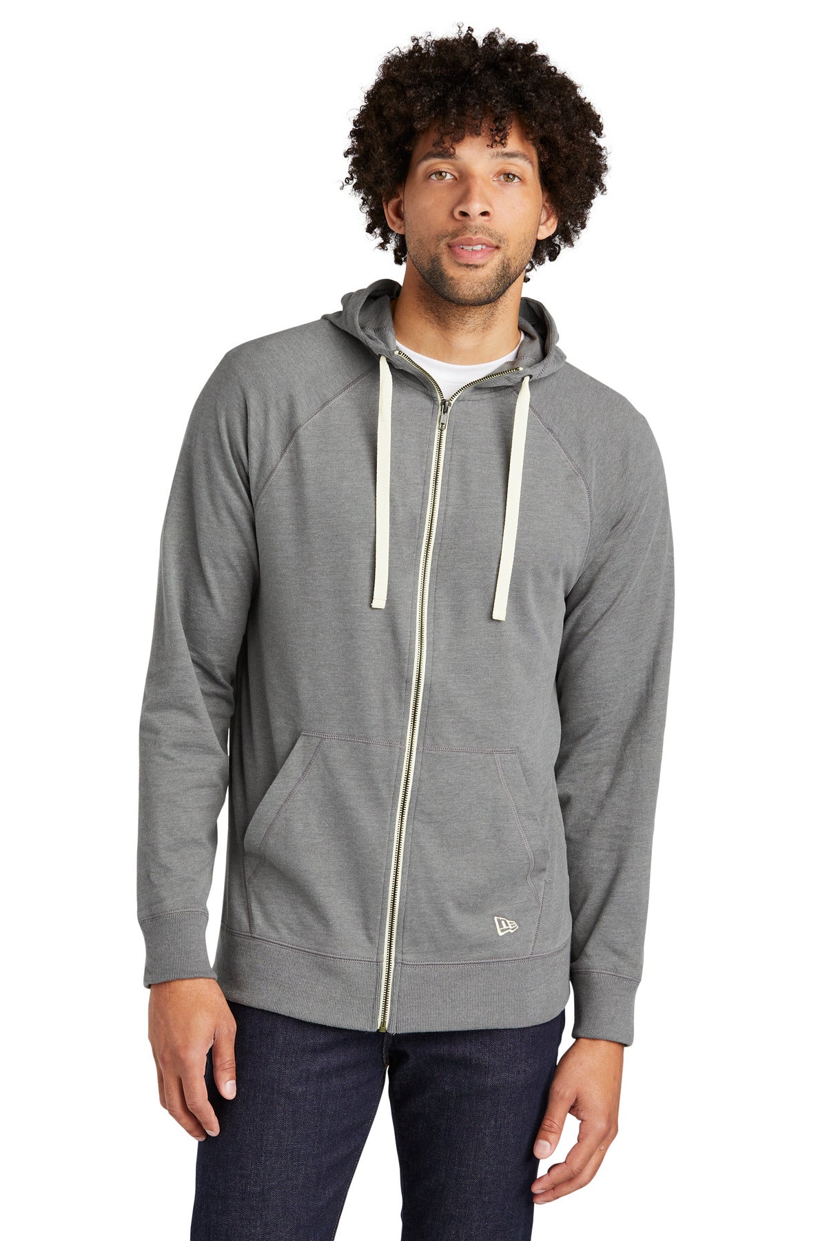 This lightweight hoodie has lived-in sueded softness and vin - Shadow Grey Heather