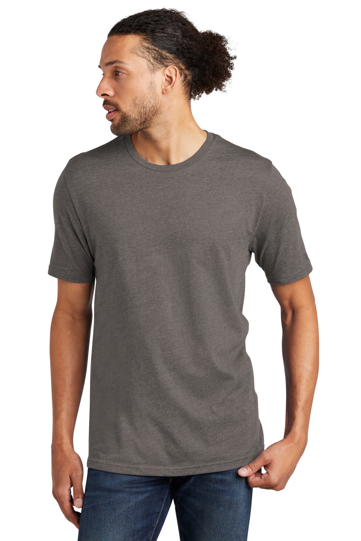 Moisture-wicking performance joins unbeatable tri-blend soft - Shadow Grey