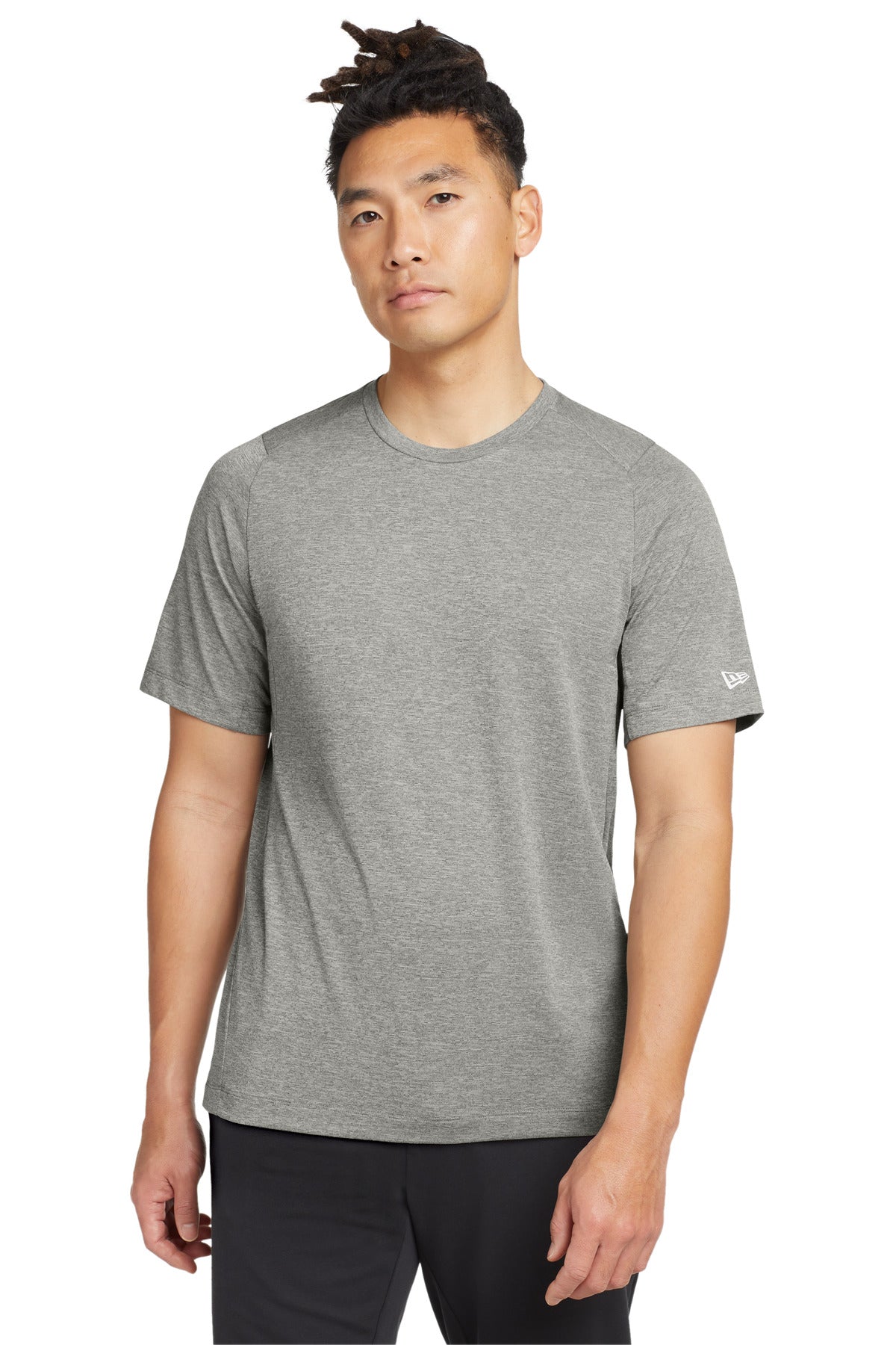 With sport-inspired good looks this tee beats moisture with  - Rainstorm Grey