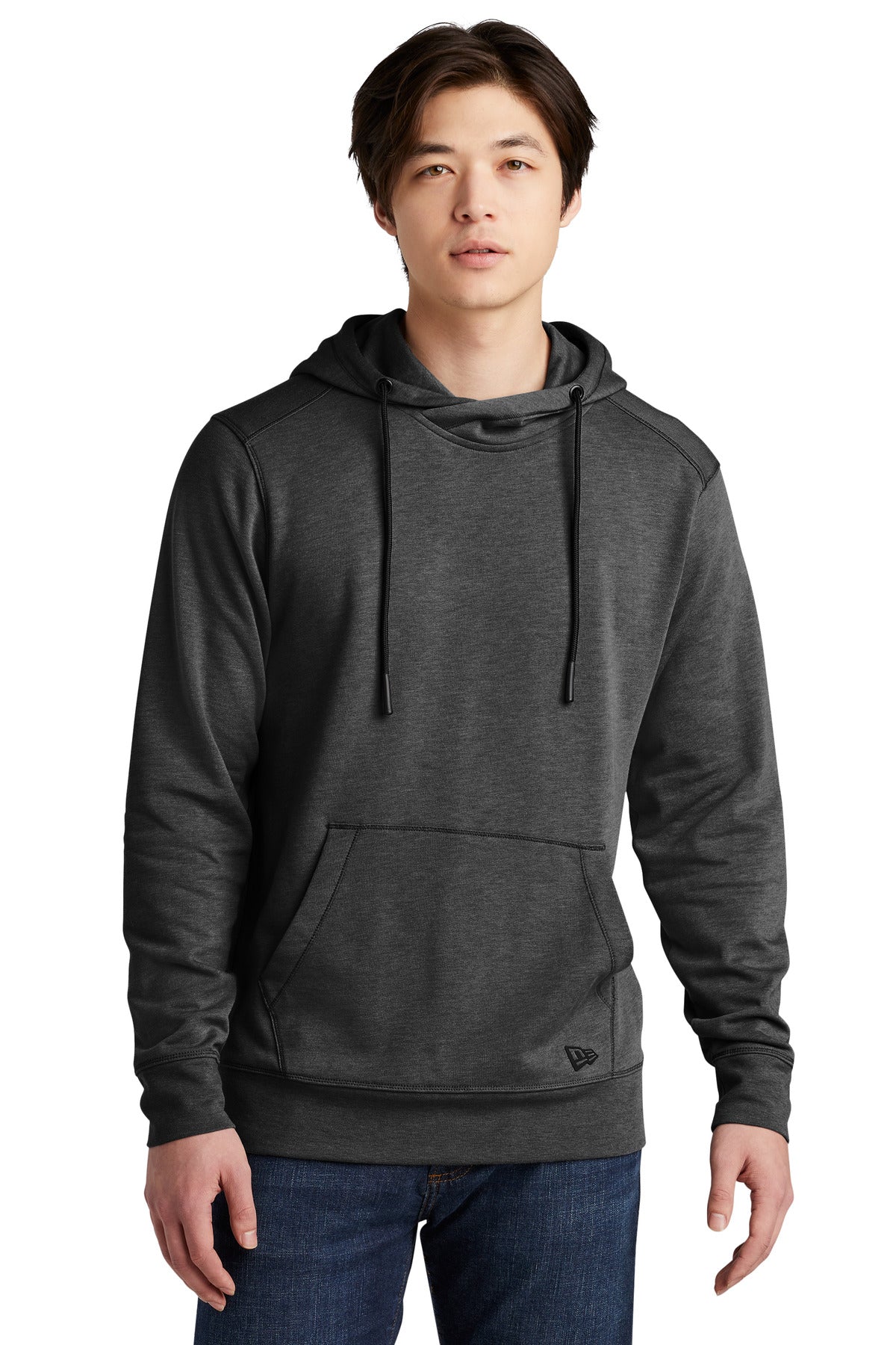 This midweight hoodie is as comfortable in the stands as it  - Black Heather