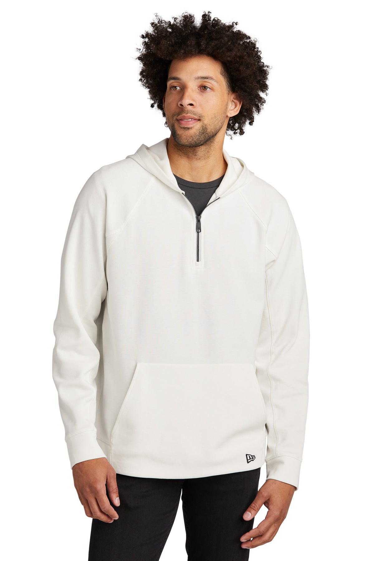 A modern twist on heritage style this hoodie is a perfect la - Fan White