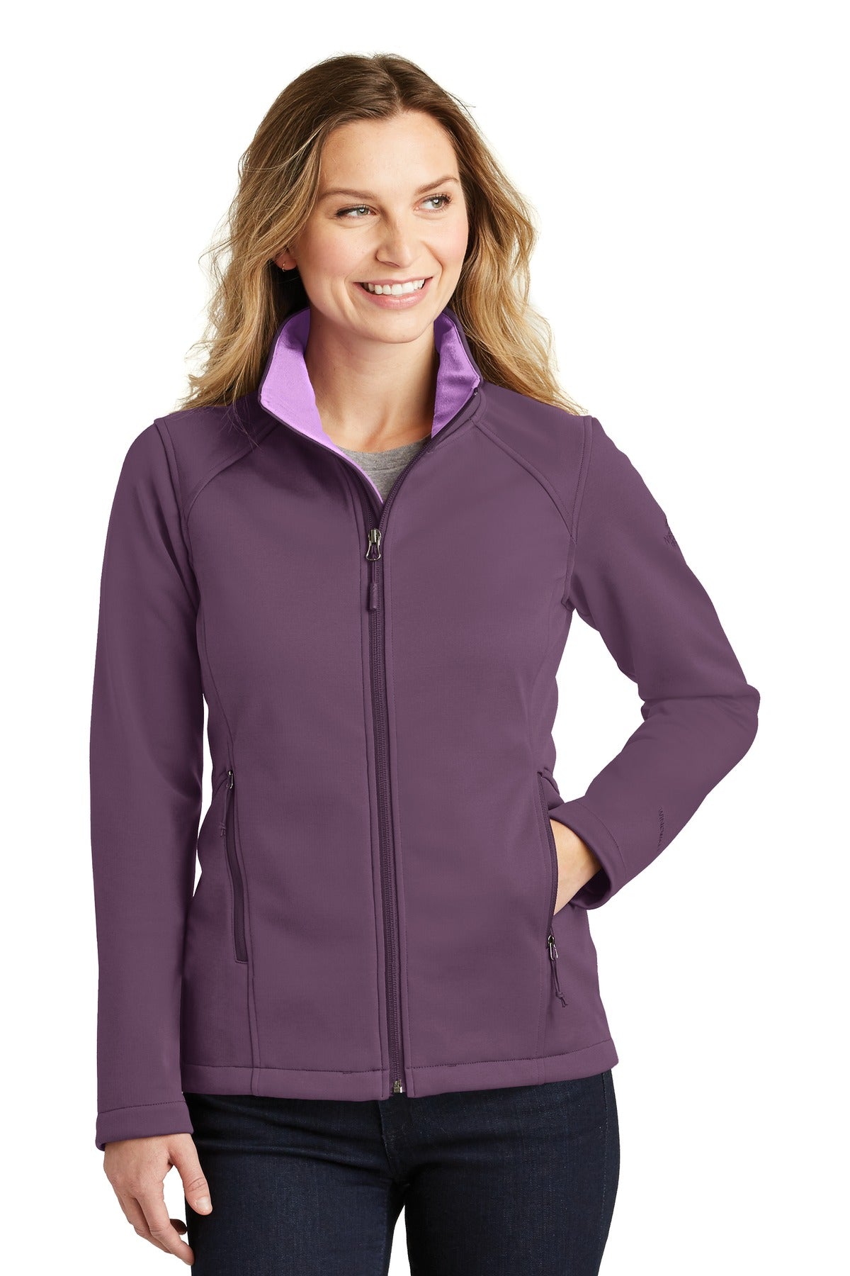 306 g/m2 WindWall  100% polyester with non-PFC DWR finish (s - TNF Blackberry Wine