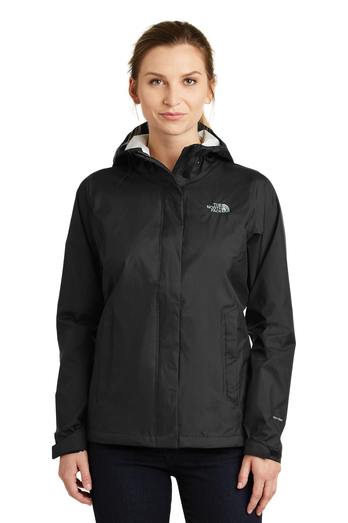 40D 77 g/m2 DryVent 2.5L 100% recycled nylon ripstop with no - TNF Black