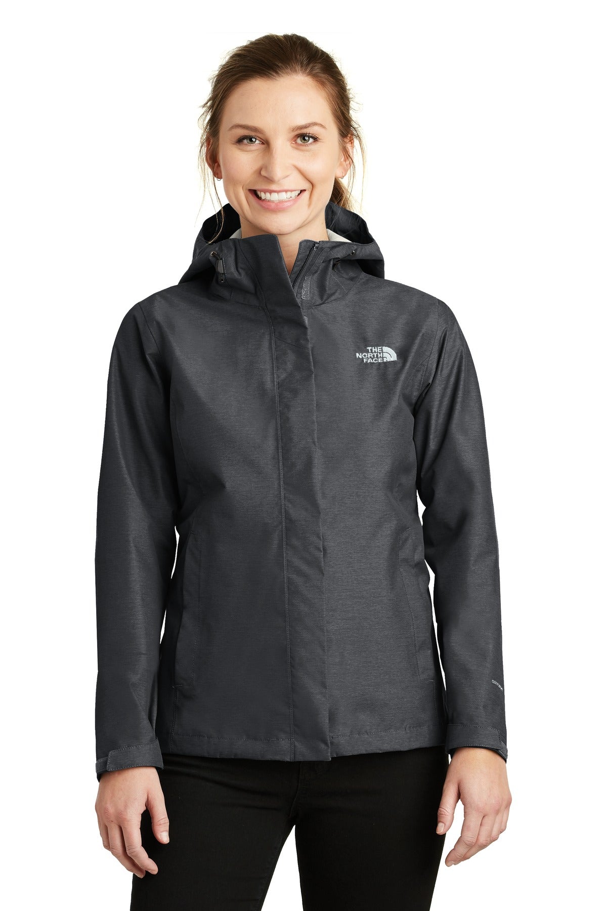 40D 77 g/m2 DryVent 2.5L 100% recycled nylon ripstop with no - TNF Dark Grey Heather