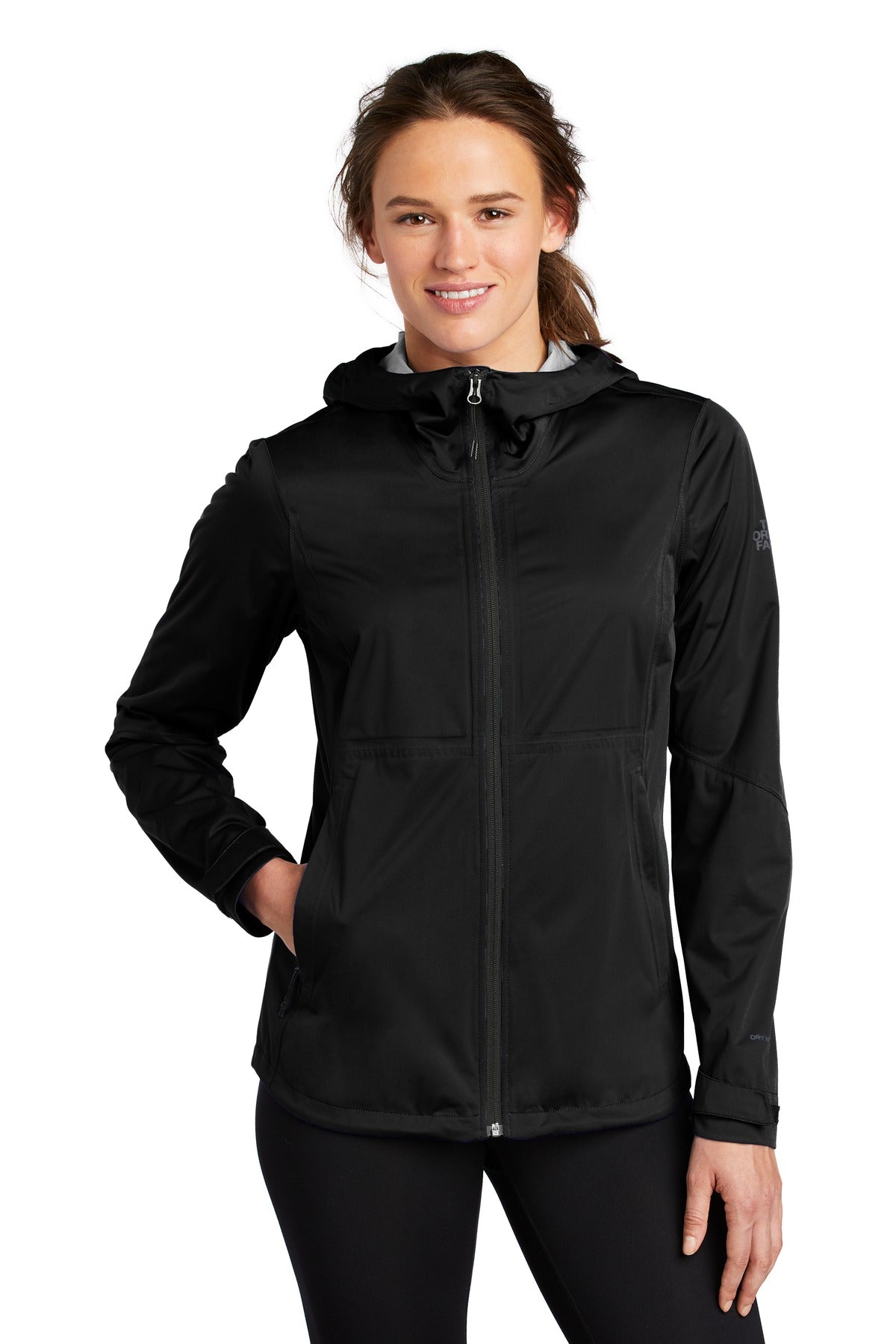 113 g/m2 DryVent -100% polyester with stretch and durable wa - TNF Black
