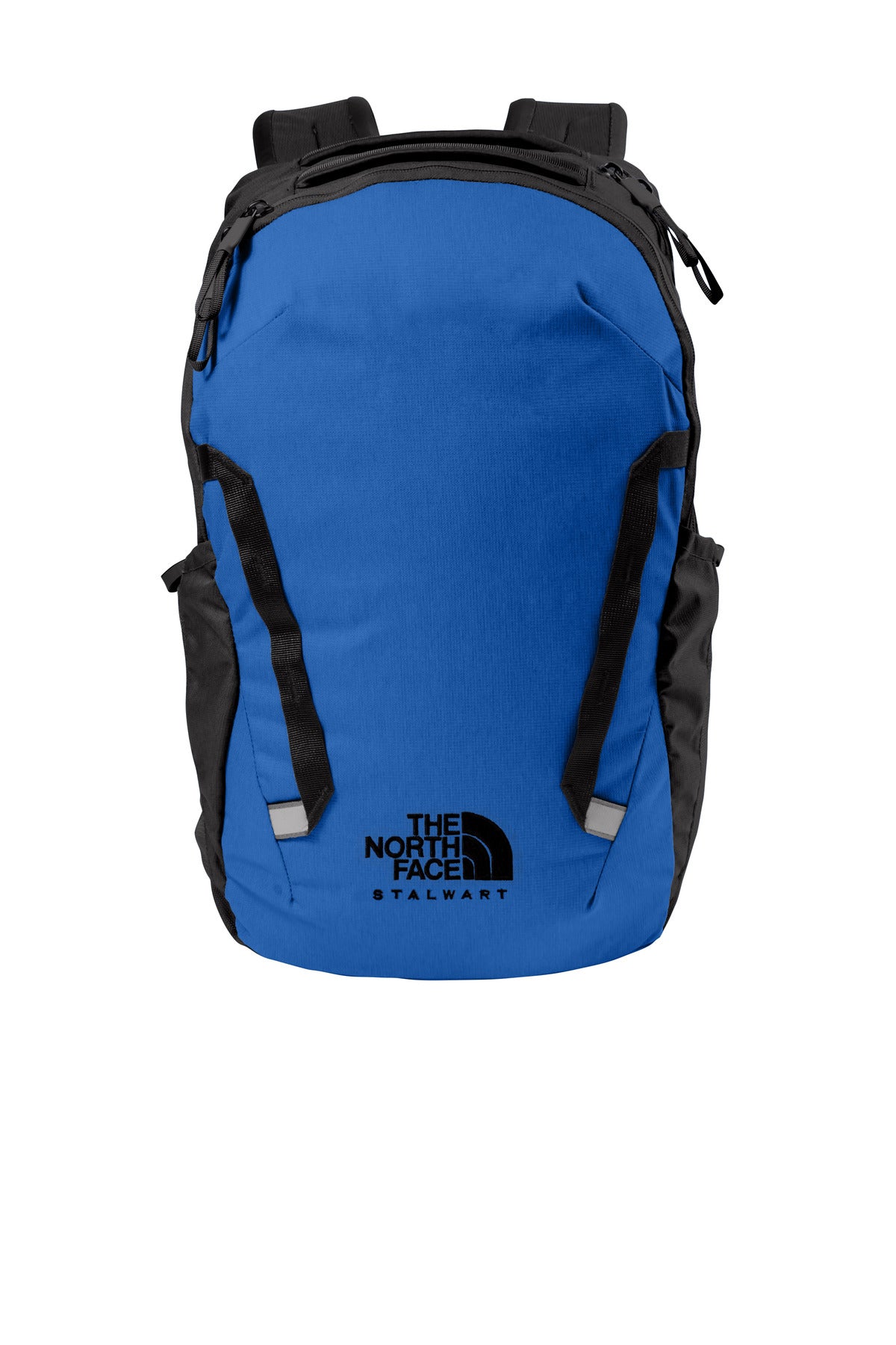 Solids: 600D 50% recycled polyester with non-PFC durable wat - TNF Black Heather/ TNF Blue