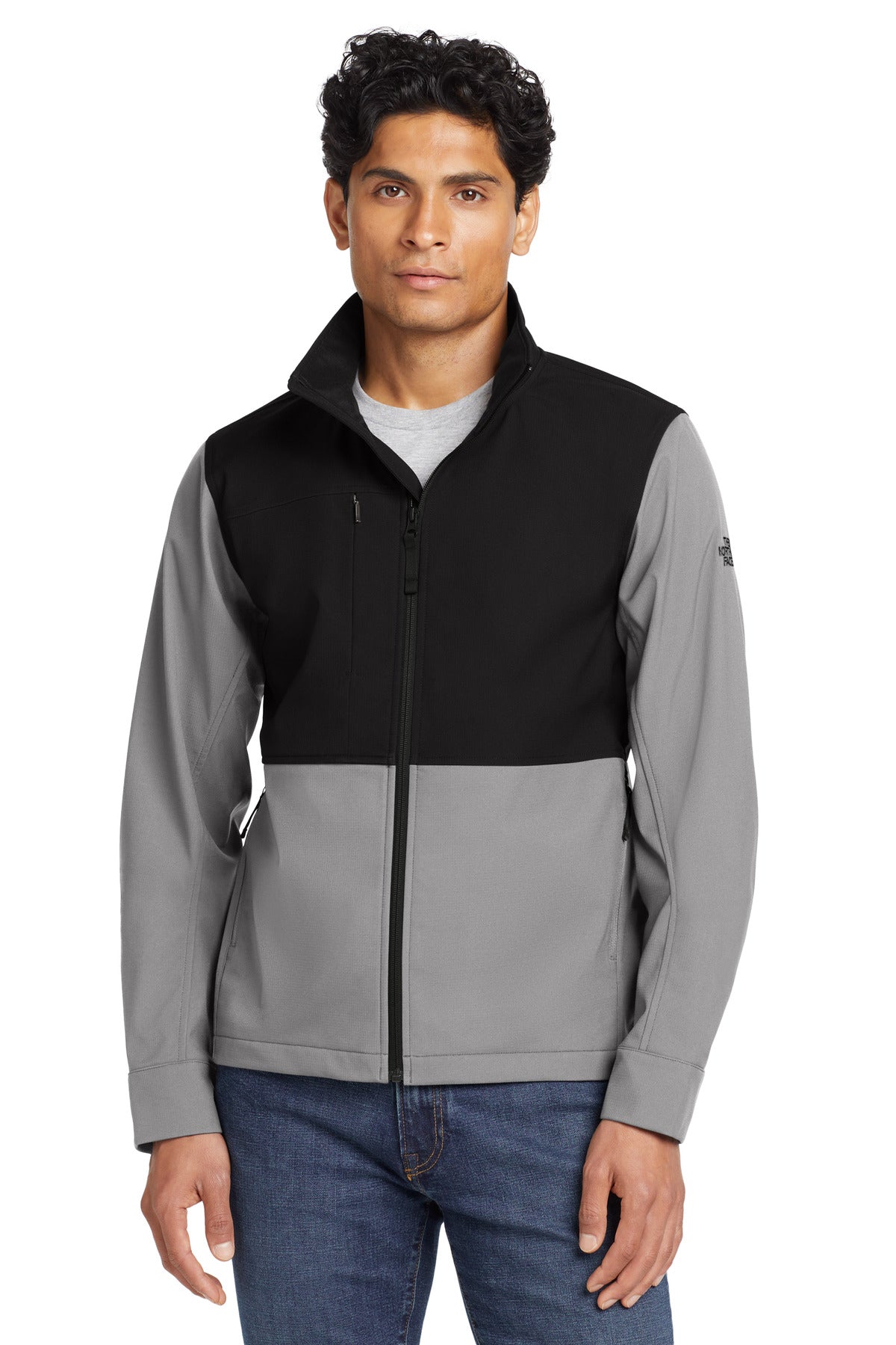 Designed for all-around performance this sporty soft shell j - Mid Grey