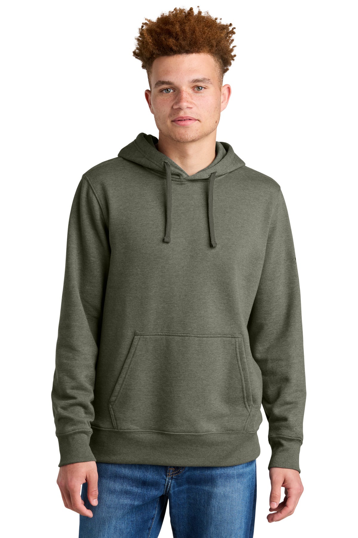Soft and breathable this pullover is a sustainable choice th - New Taupe Green Heather