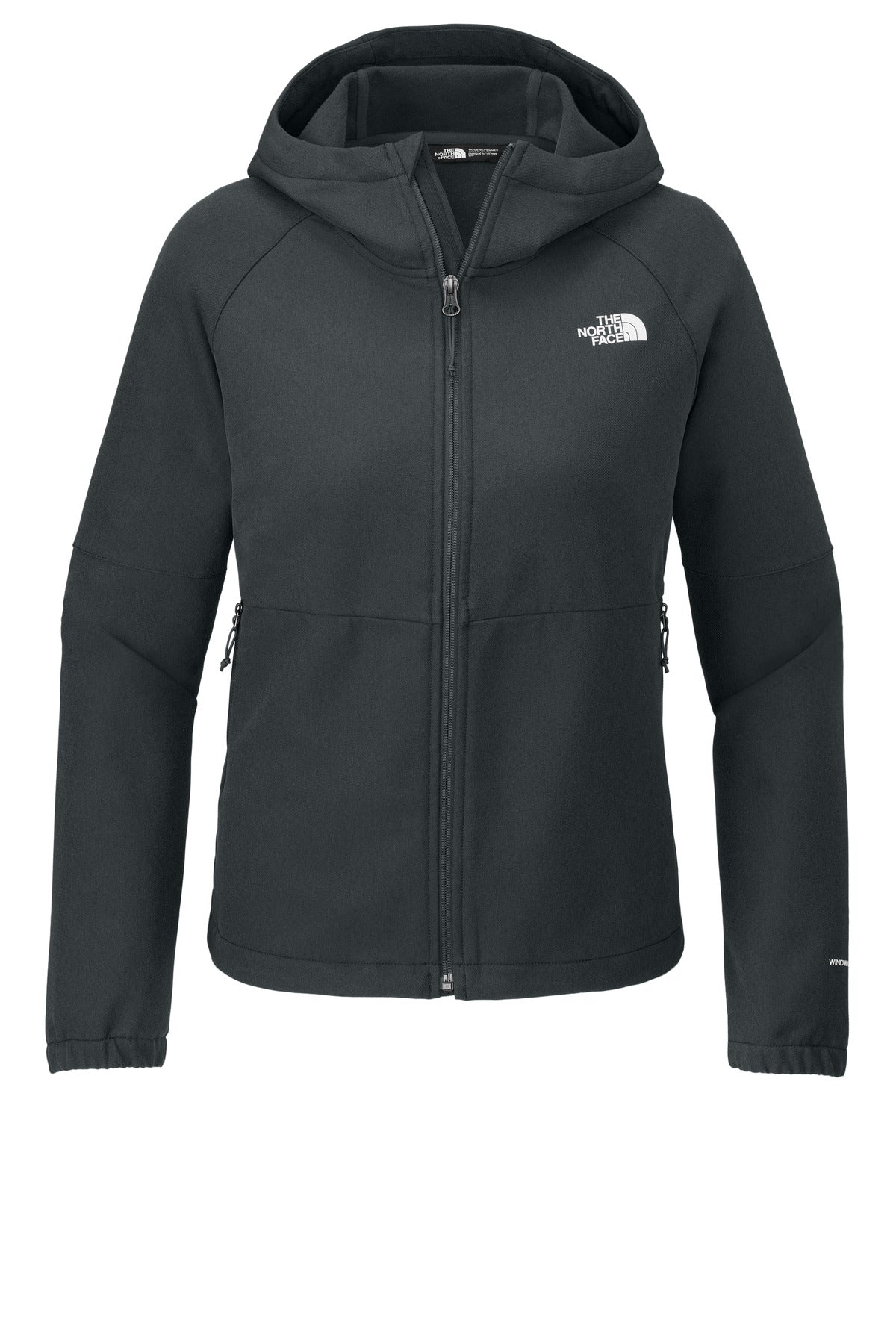 310 g/m2 WindWall-50/50 recycled polyester/polyester with no - Asphalt Grey Dark Heather