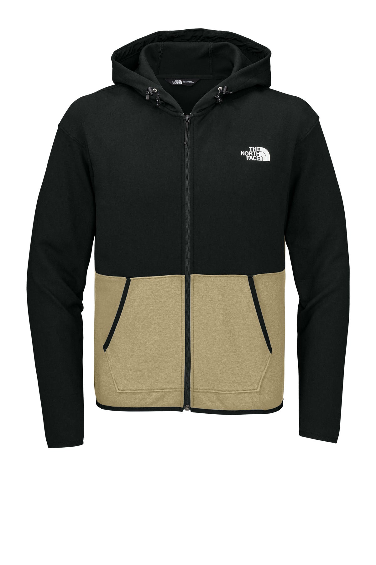 Designed with double-knit fabric with stretch this warm hood - Khaki Stone/ TNF Black