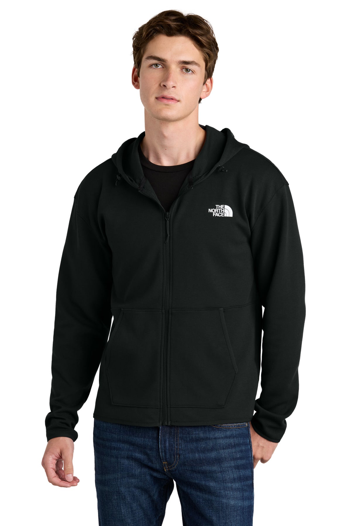 Designed with double-knit fabric with stretch this warm hood - TNF Black