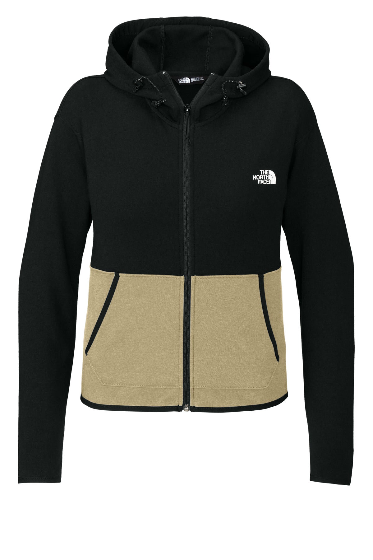 Designed with double-knit fabric with stretch this warm hood - Khaki Stone/ TNF Black