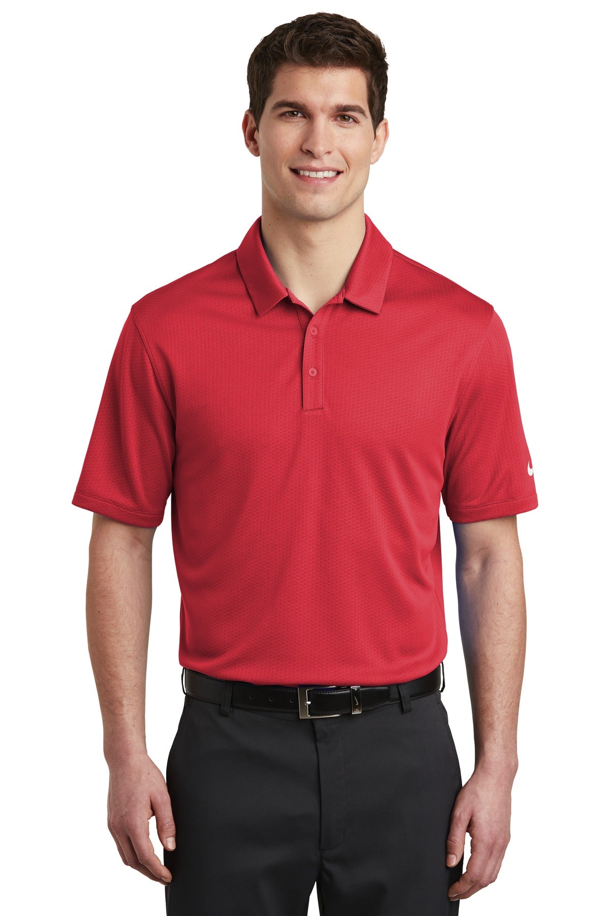 A contrast hex textured interior gives these styles a subtle - Gym Red