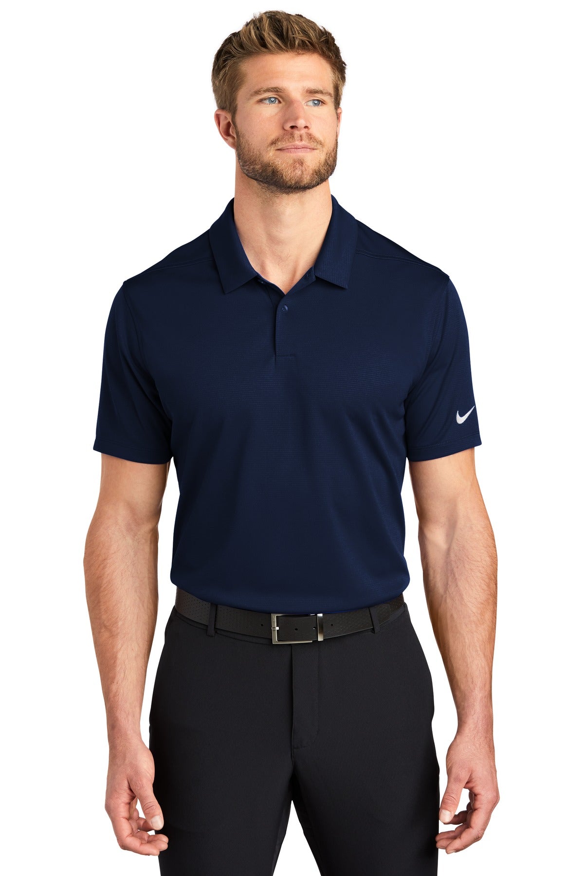 A no-nonsense look for any occasion this must-have polo is b - Midnight Navy