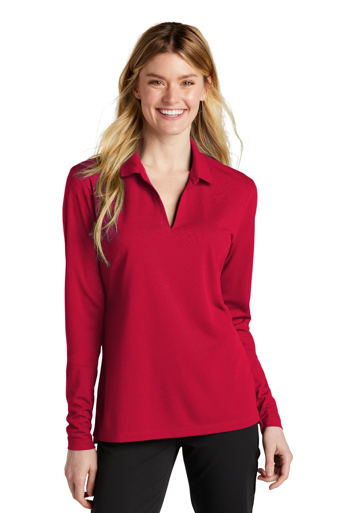 The best-selling Nike polo just got better. Still engineered - University Red