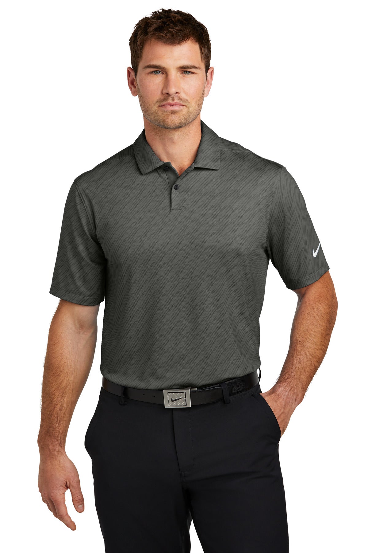 For true work-to-weekend versatility this breathable subtly  - Anthracite