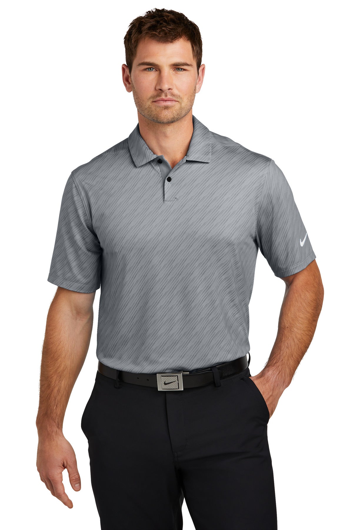 For true work-to-weekend versatility this breathable subtly  - Cool Grey