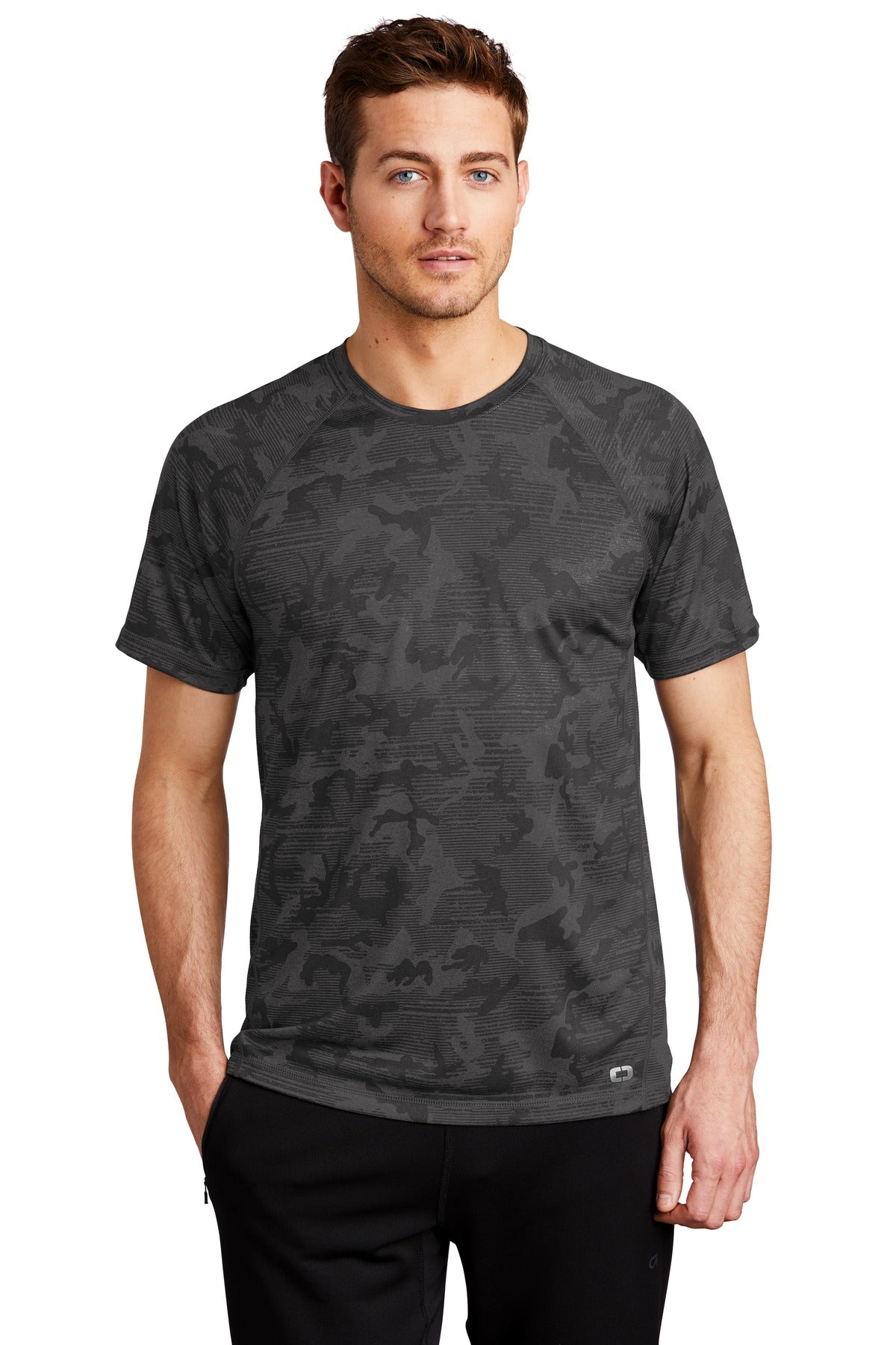 STAY-COOL WICKINGULTRABREATHABLEFLATLOCK SEAMS FOR COMFORTRE - Blacktop Camo