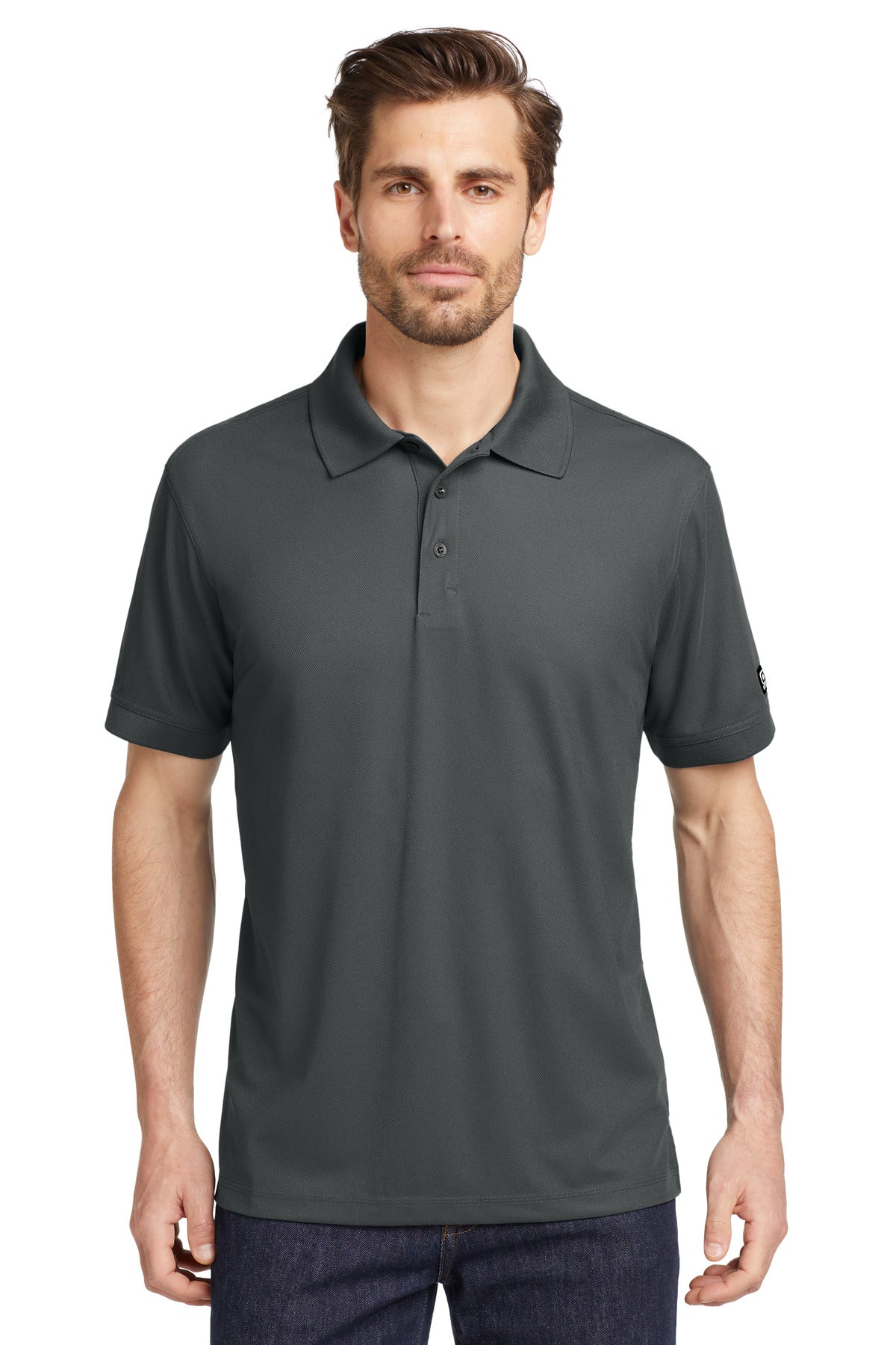 Accelerate beyond the limits in this high-performance polo t - Diesel Grey