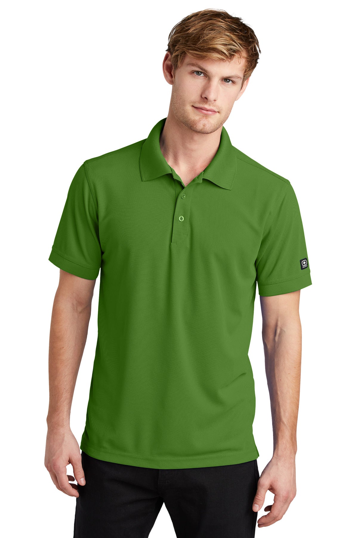 Accelerate beyond the limits in this high-performance polo t - Gridiron Green