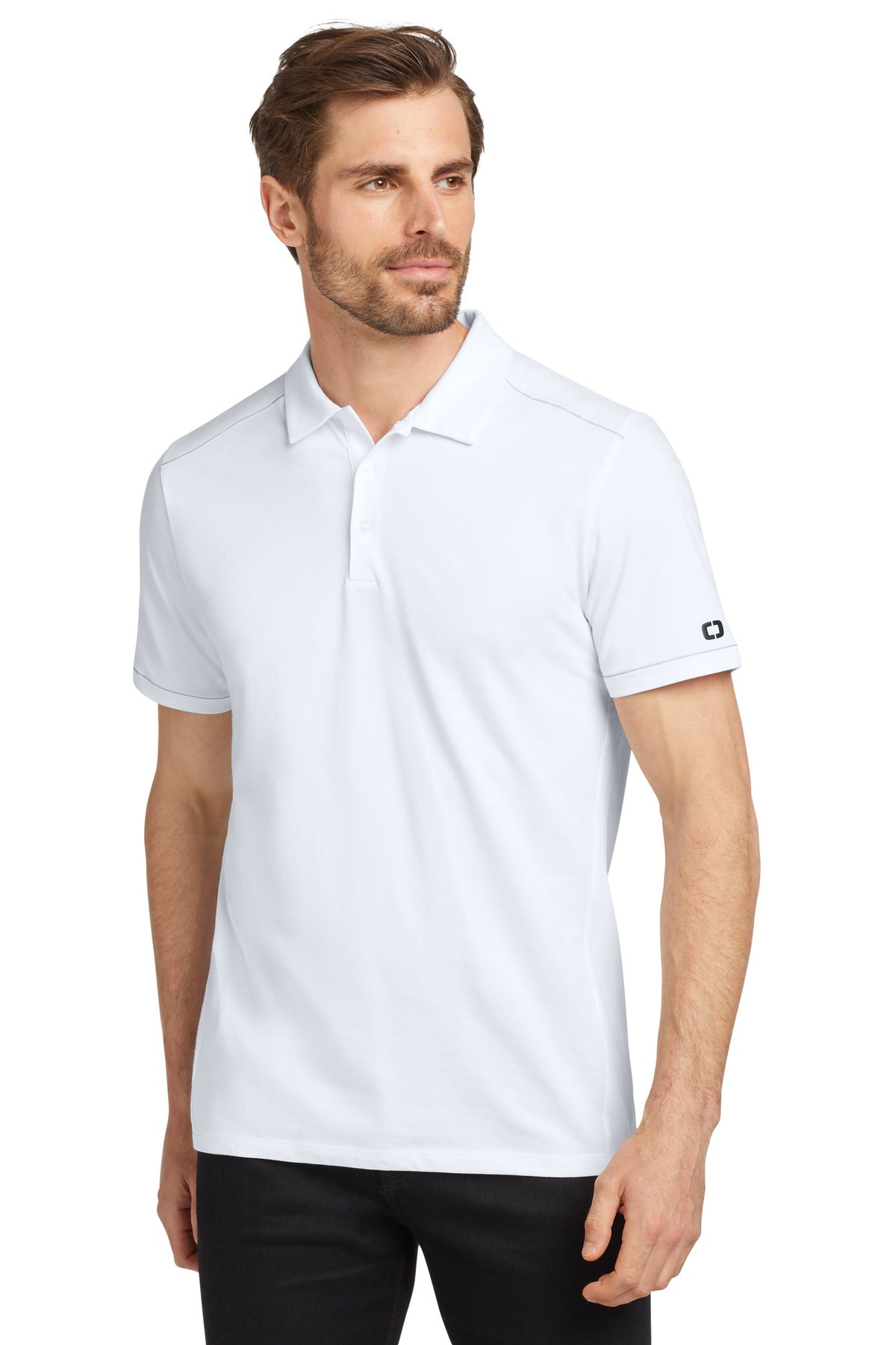Find flexibility in your day with this polo that not only ha - Bright White