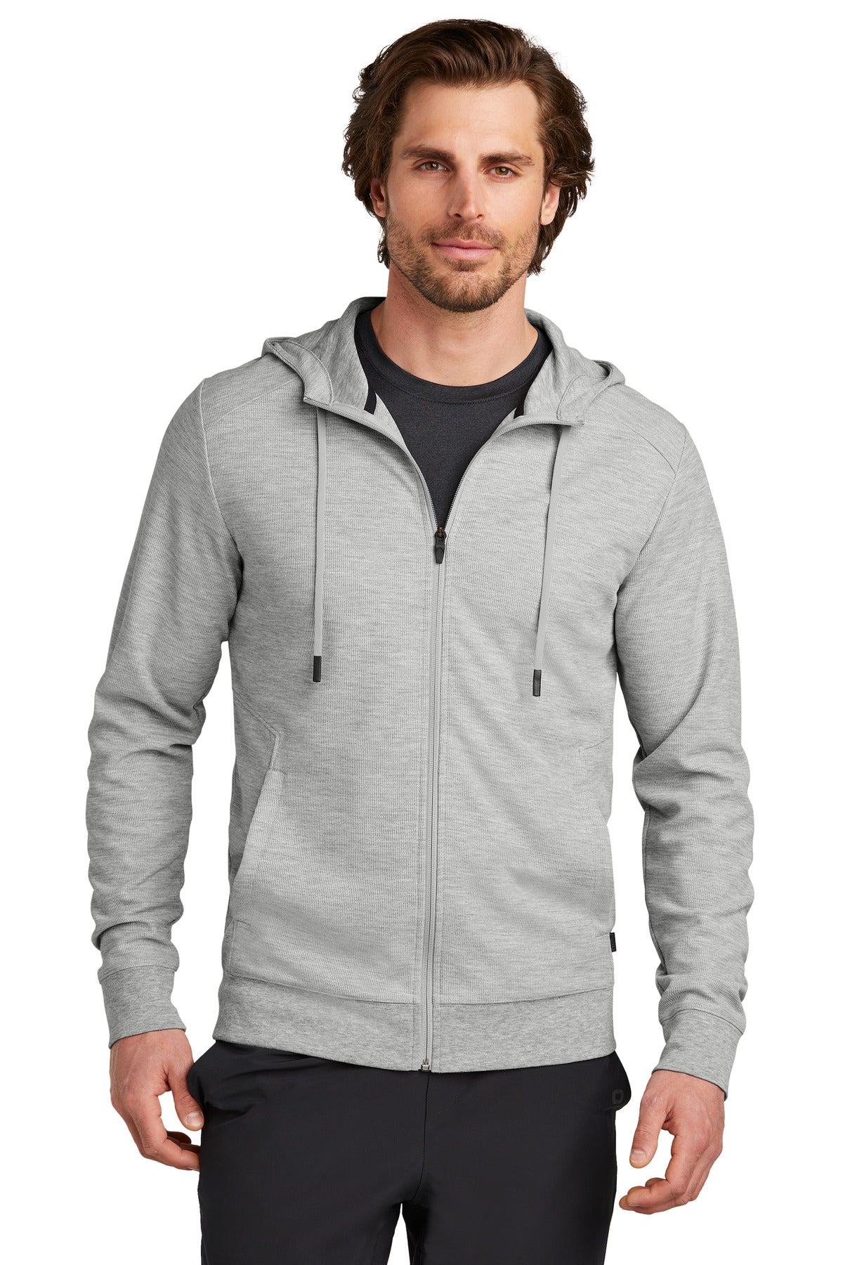 Revive your corporate or casual wardrobe with this comfortab - Light Heather Grey