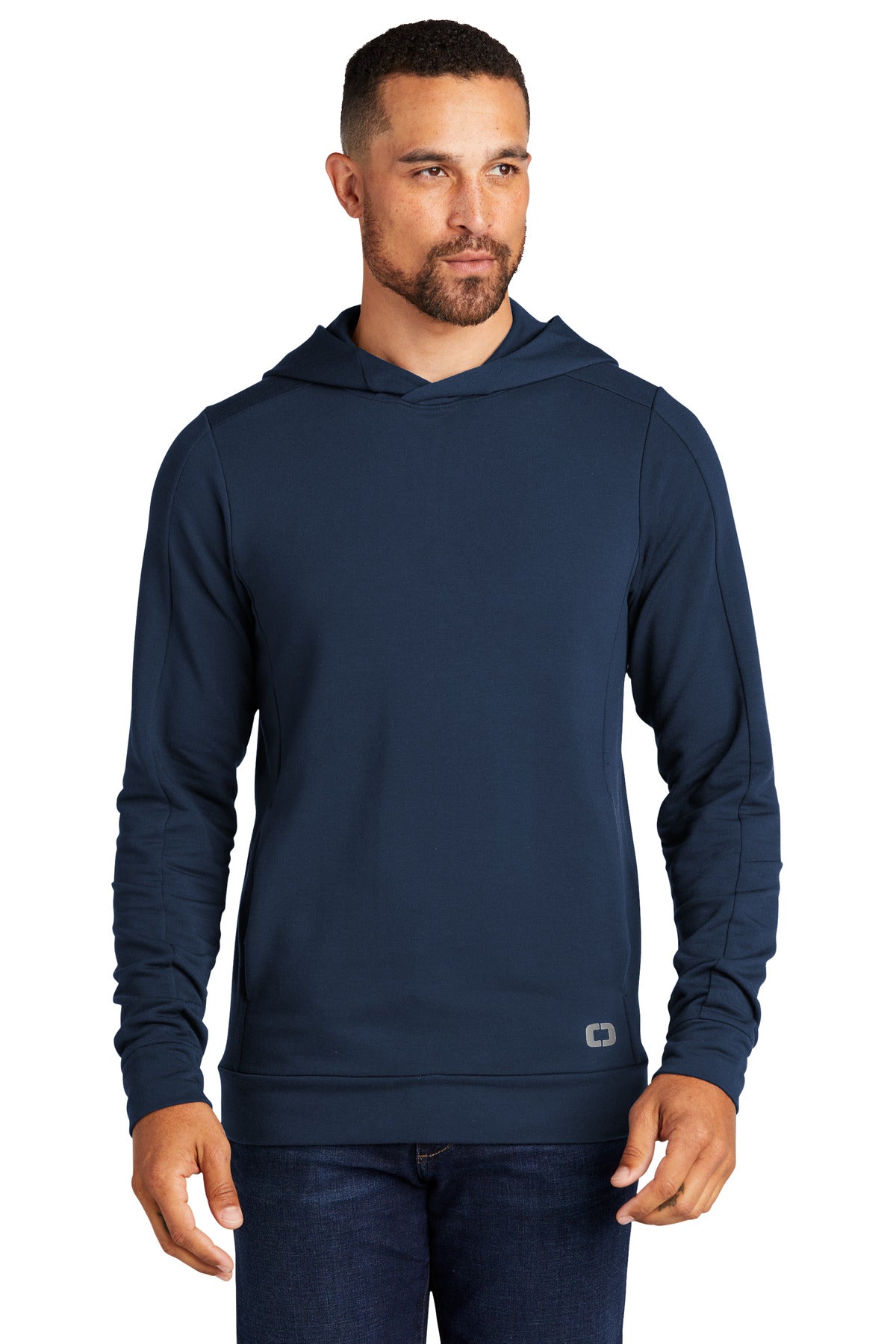 This ultraversatile ultracomfortable hoodie easily transitio - River Blue Navy