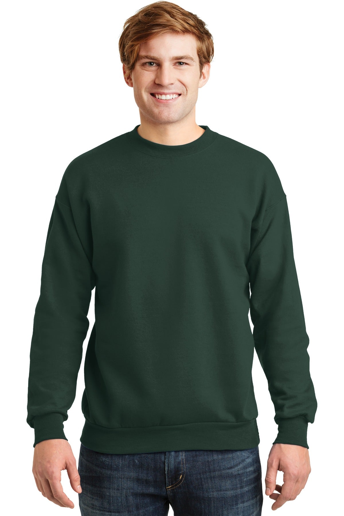 7.8-ounce 50/50 cotton/polyMade with up to 5% recycled polye - Deep Forest
