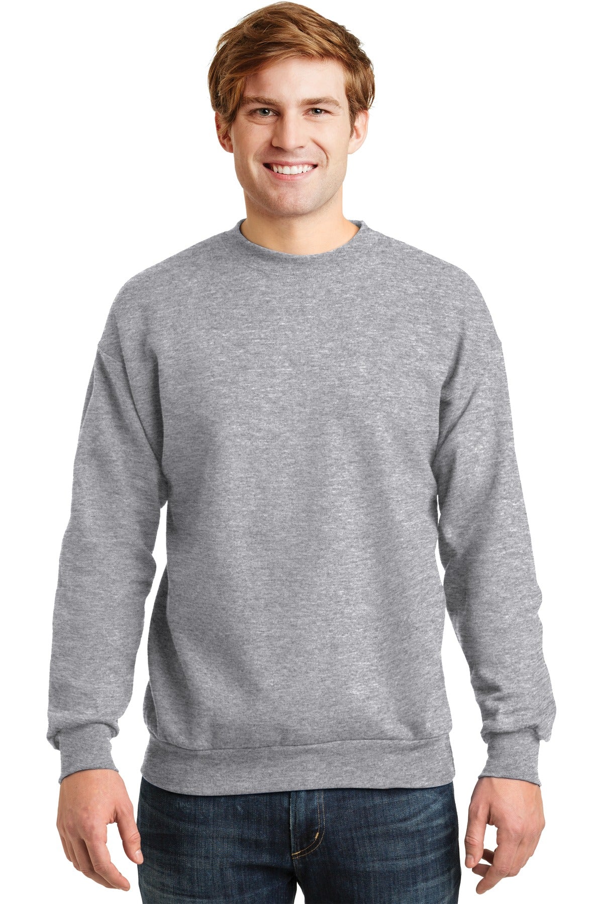 7.8-ounce 50/50 cotton/polyMade with up to 5% recycled polye - Light Steel
