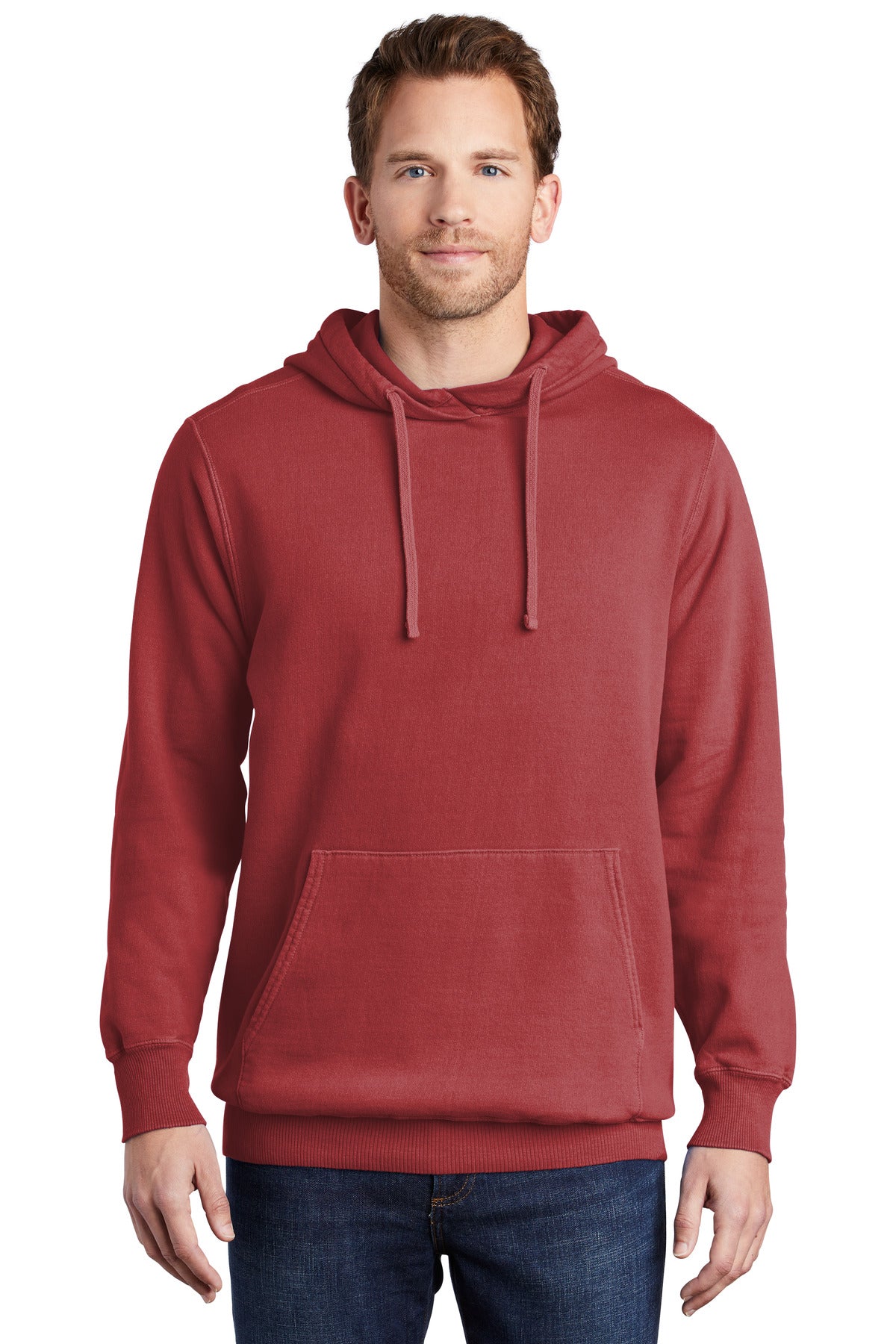 With aged-to-perfection color this soft comfortable sweatshi - Red Rock