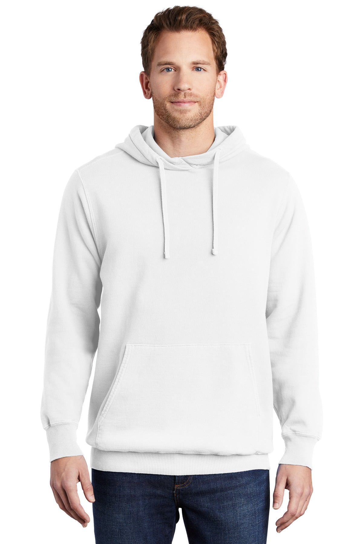 With aged-to-perfection color this soft comfortable sweatshi - White