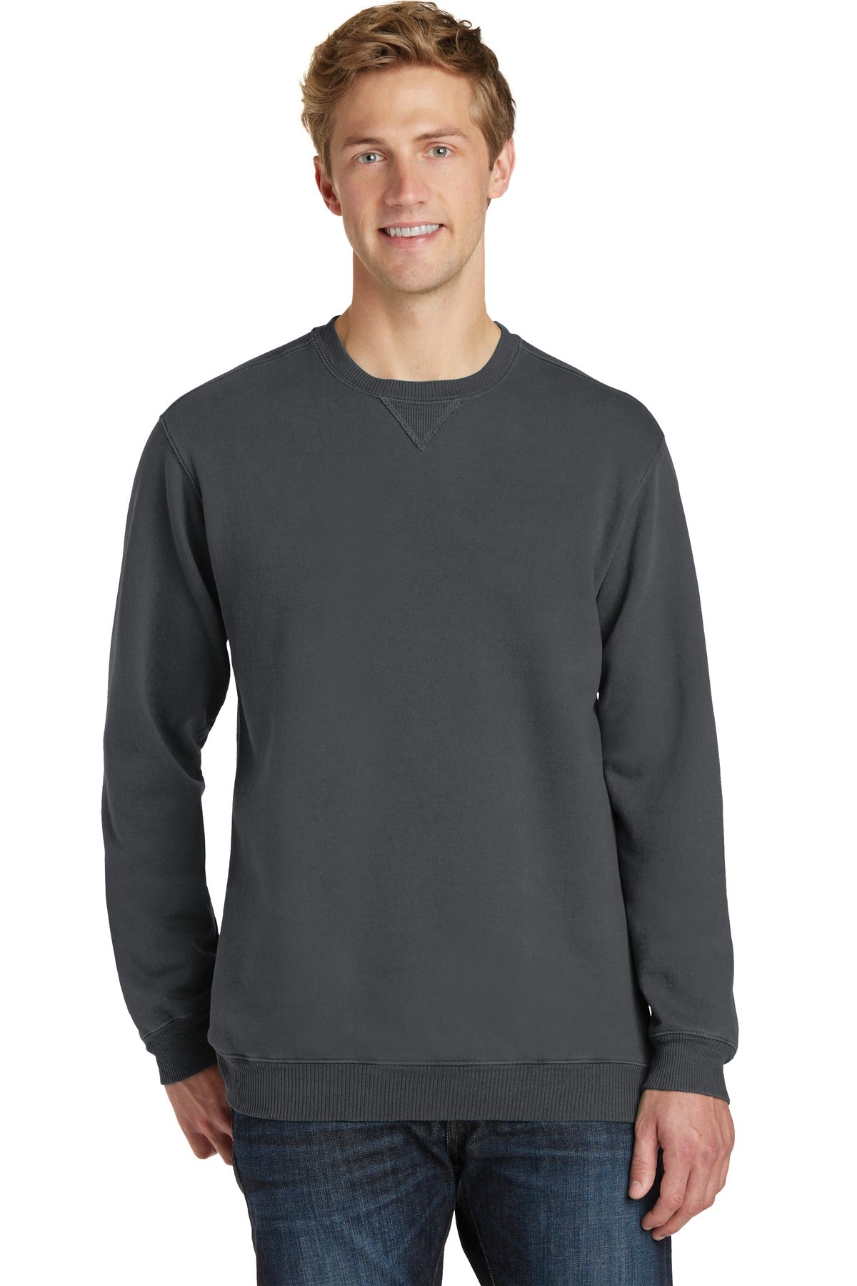 With aged-to-perfection color this soft comfortable sweatshi - Coal