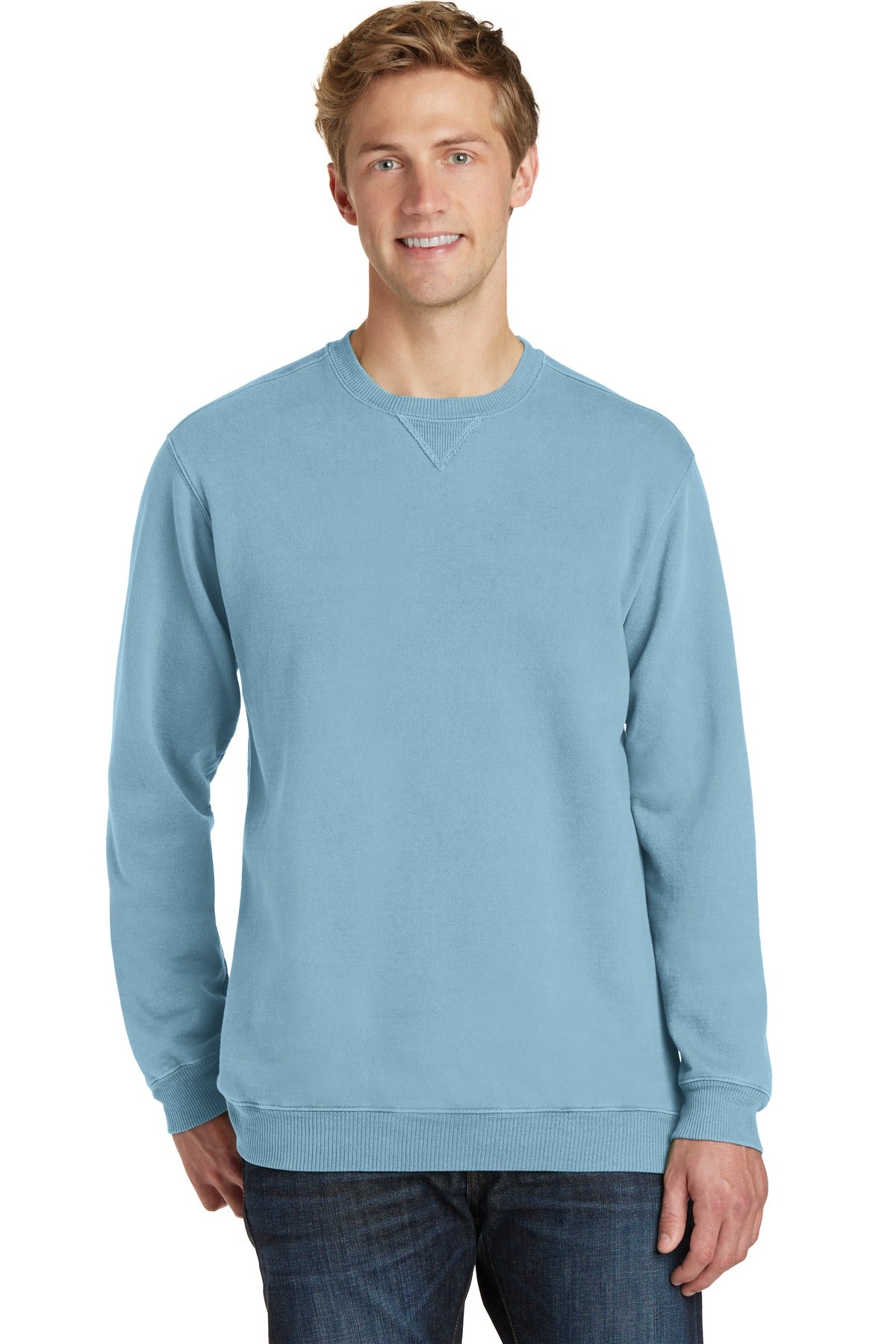 With aged-to-perfection color this soft comfortable sweatshi - Mist
