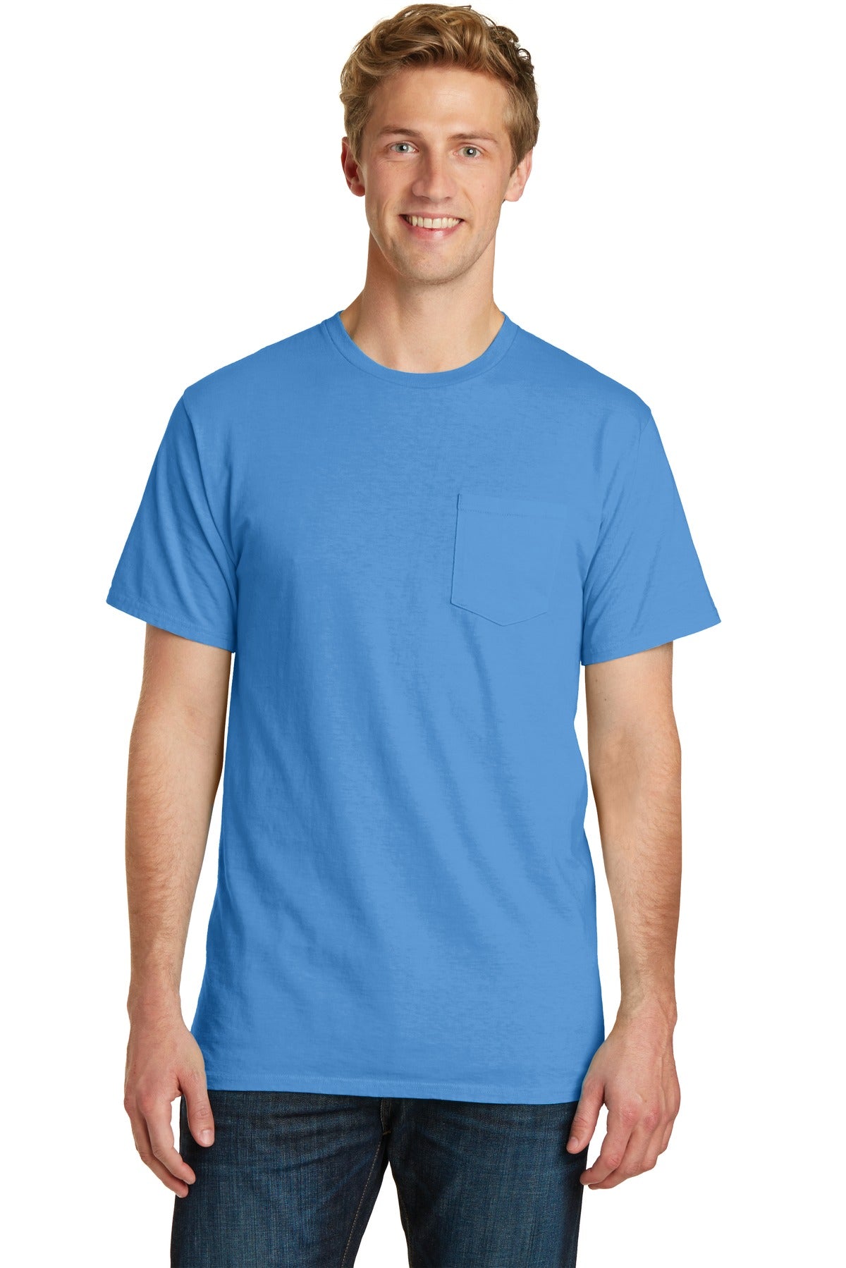 An undeniably comfortable tee with color that just looks bet - Blue Moon
