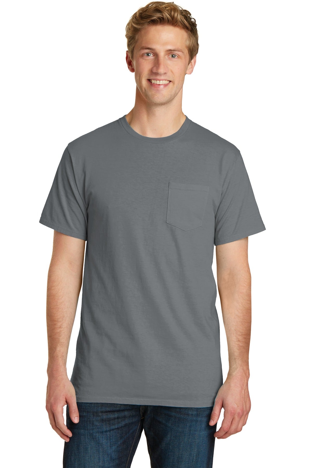 An undeniably comfortable tee with color that just looks bet - Coal
