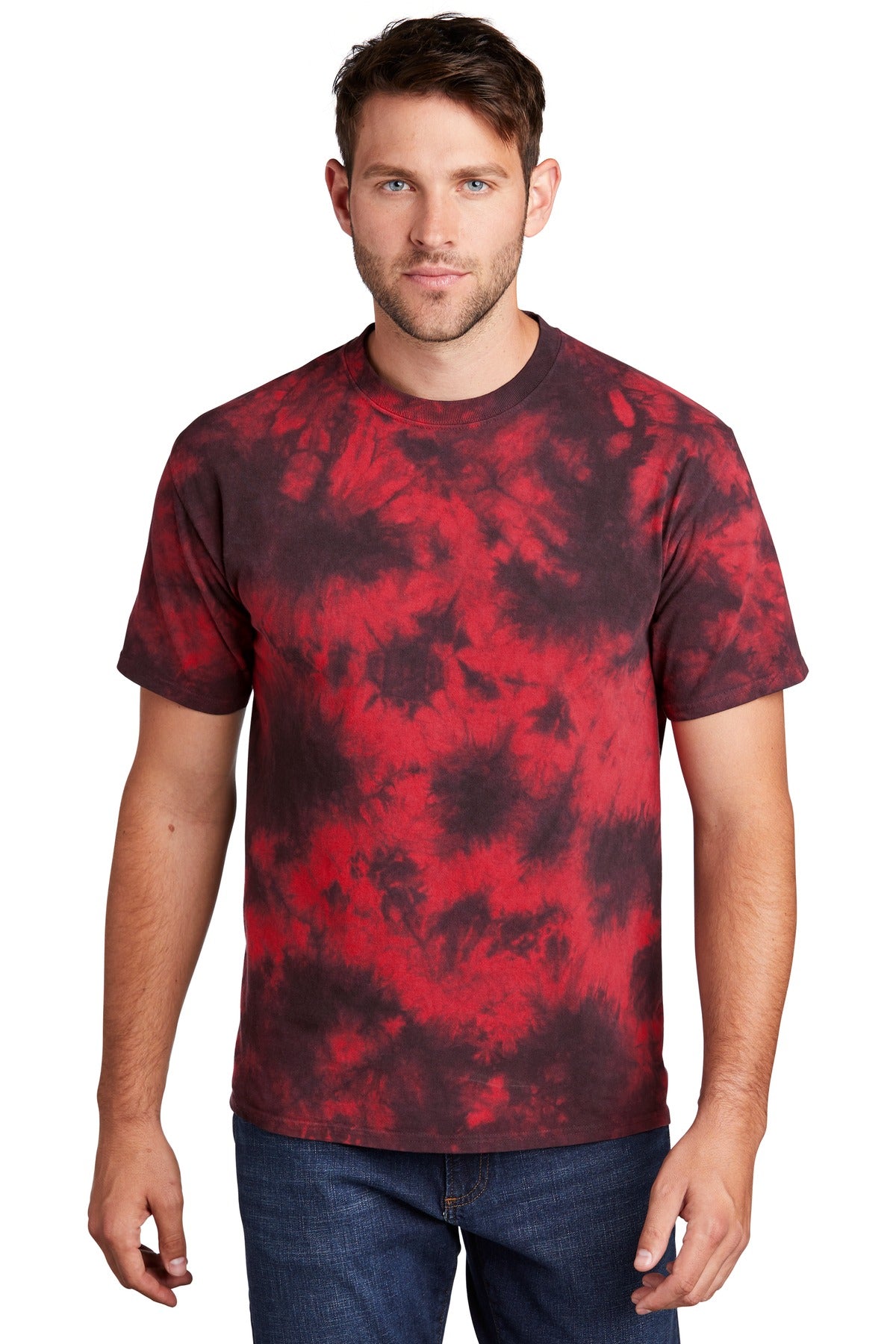 Individually hand dyed each tee is as unique as the one wear - Black/ Red