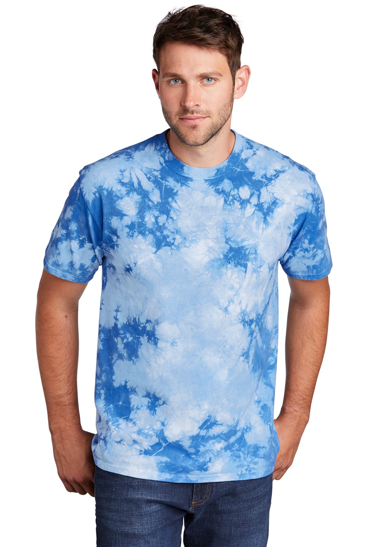 Individually hand dyed each tee is as unique as the one wear - Sky Blue