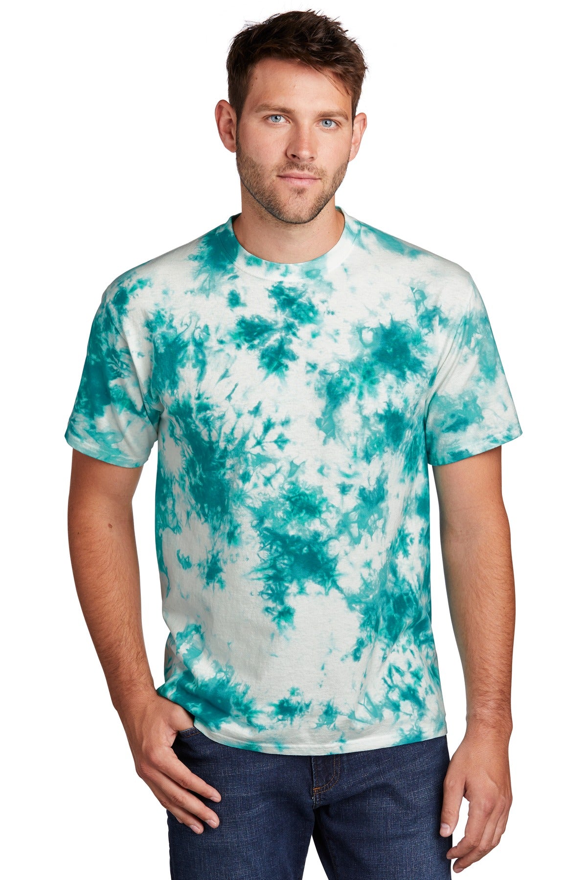 Individually hand dyed each tee is as unique as the one wear - Teal
