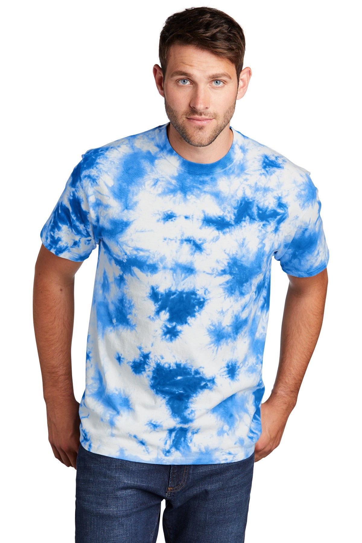 Individually hand dyed each tee is as unique as the one wear - True Royal