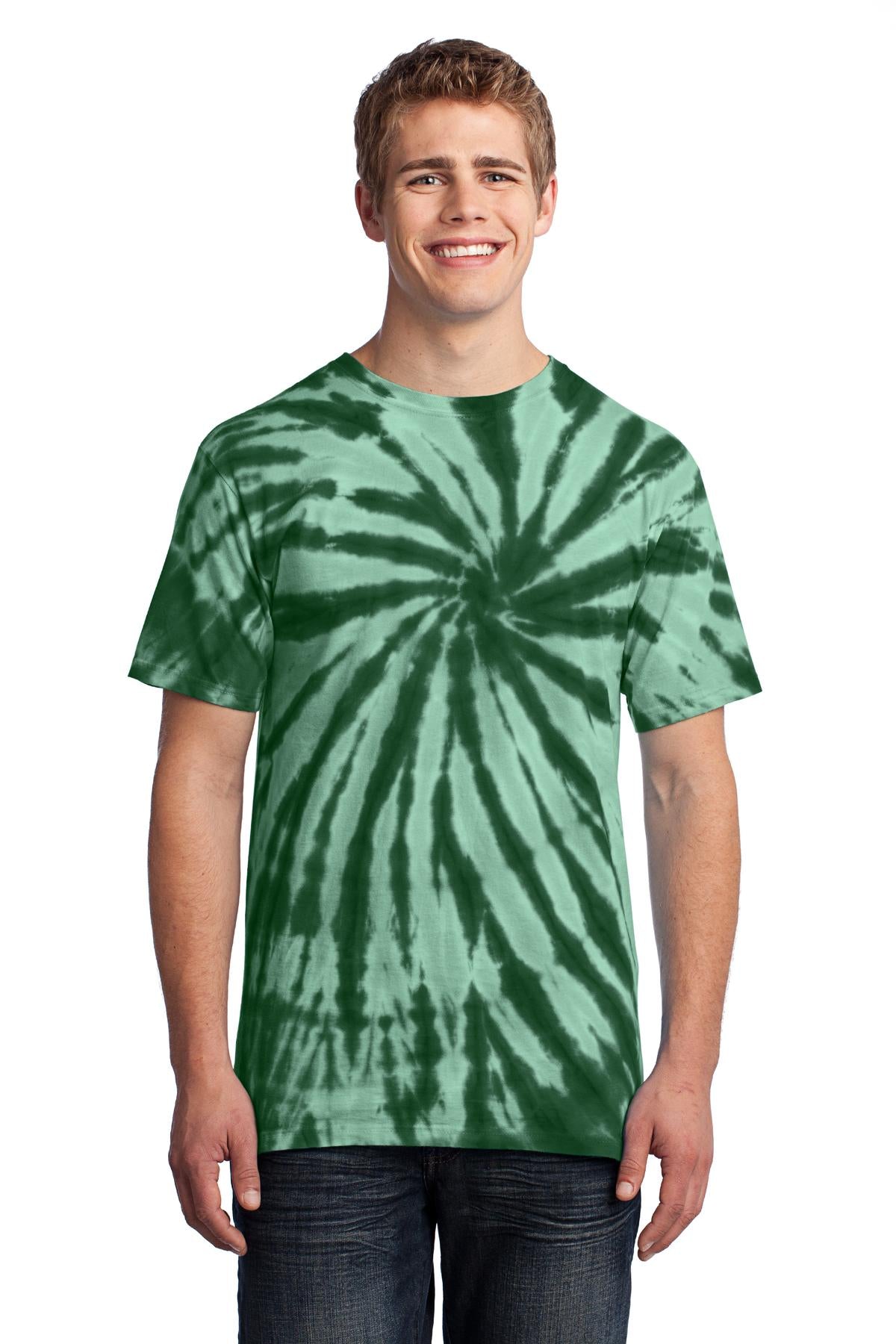 Colorfully cool this groovy tee is a surefire way to stand o - Forest Green