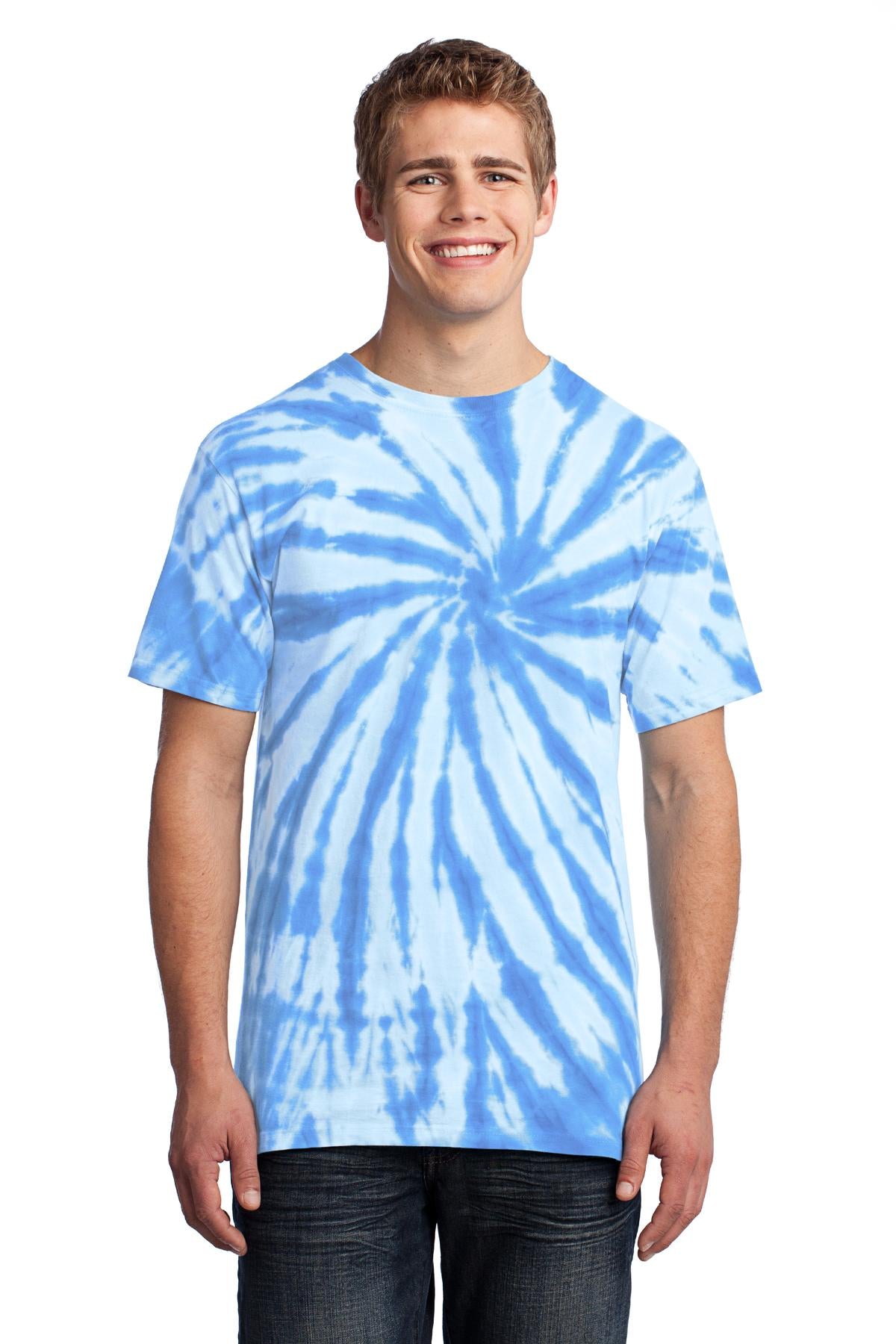 Colorfully cool this groovy tee is a surefire way to stand o - Light Blue