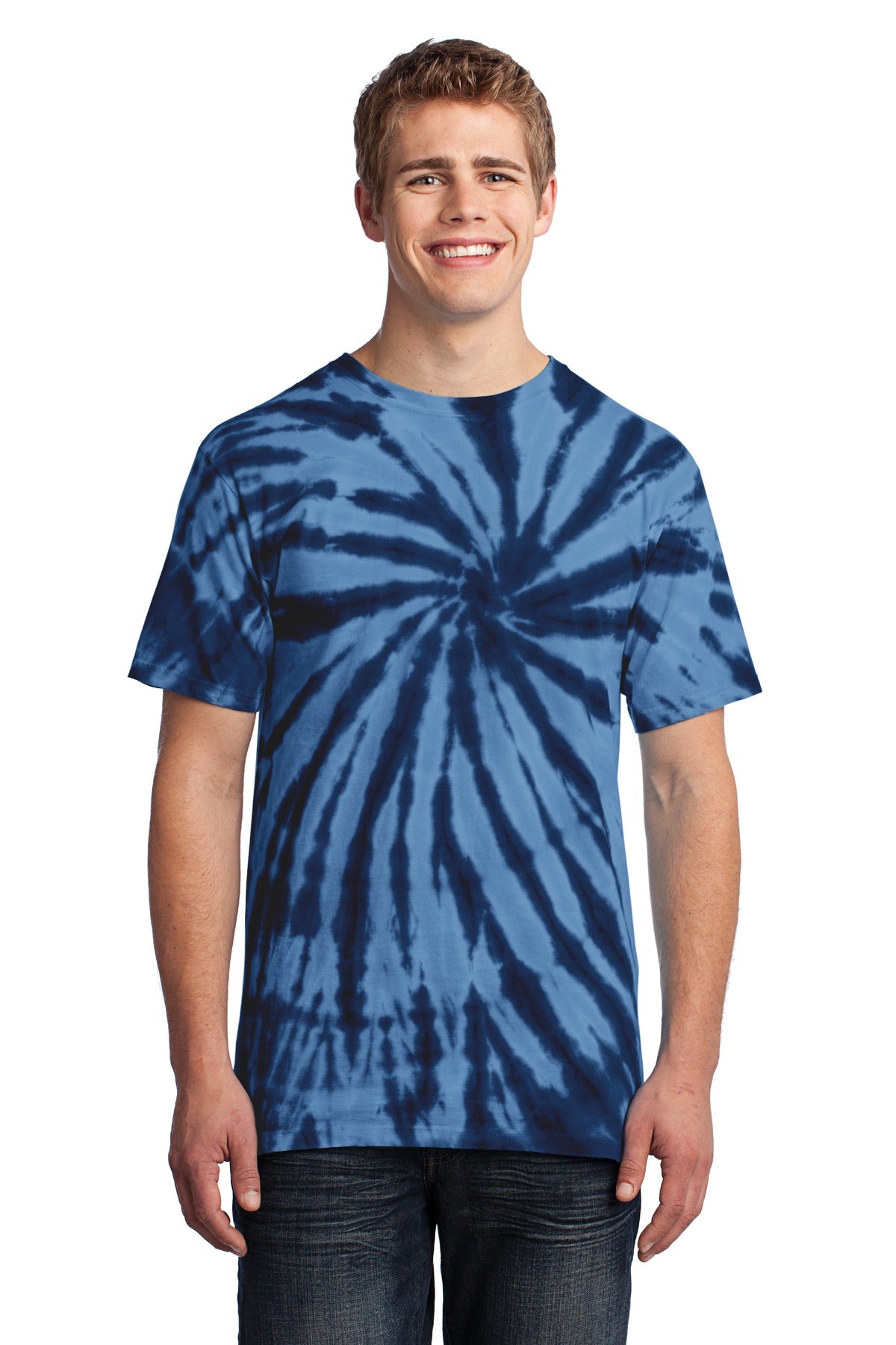 Colorfully cool this groovy tee is a surefire way to stand o - Navy