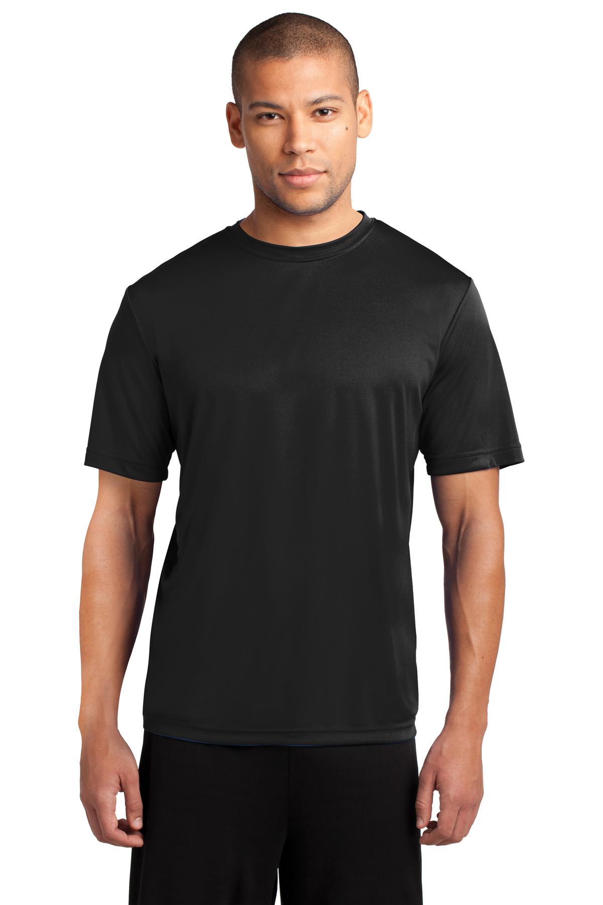 Rated UPF50 to help combat harmful UV rays this tee also per - Jet Black