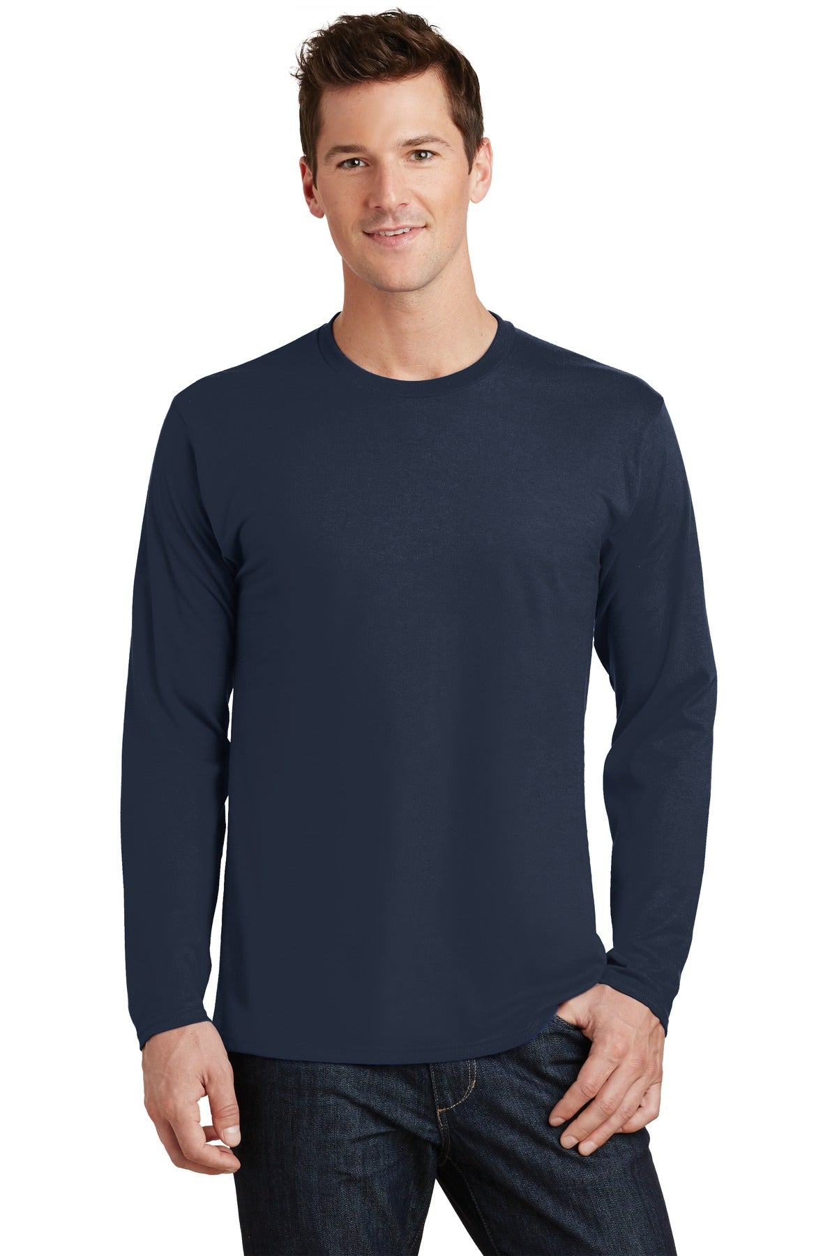 A tee that genuinely matches your favorite collegiate and pr - Deep Navy