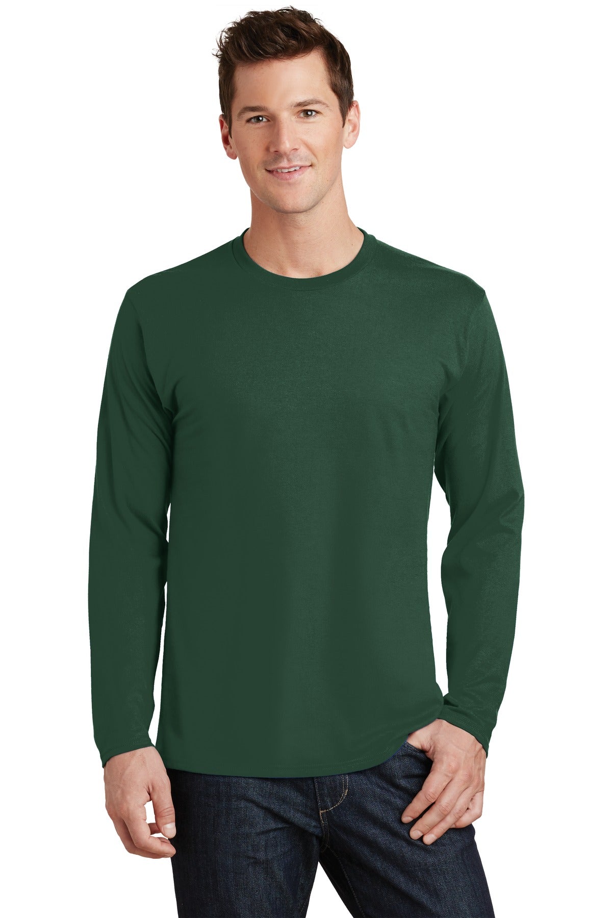 A tee that genuinely matches your favorite collegiate and pr - Forest Green