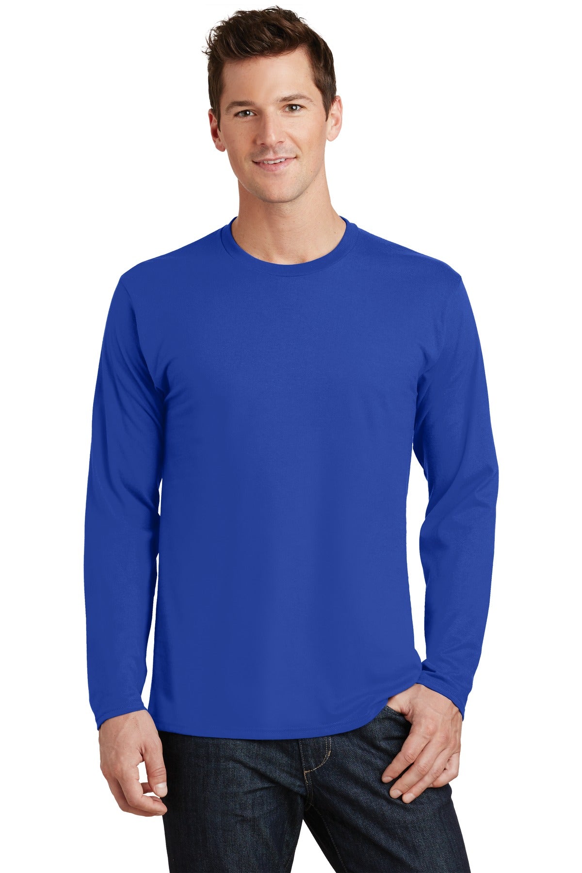 A tee that genuinely matches your favorite collegiate and pr - True Royal
