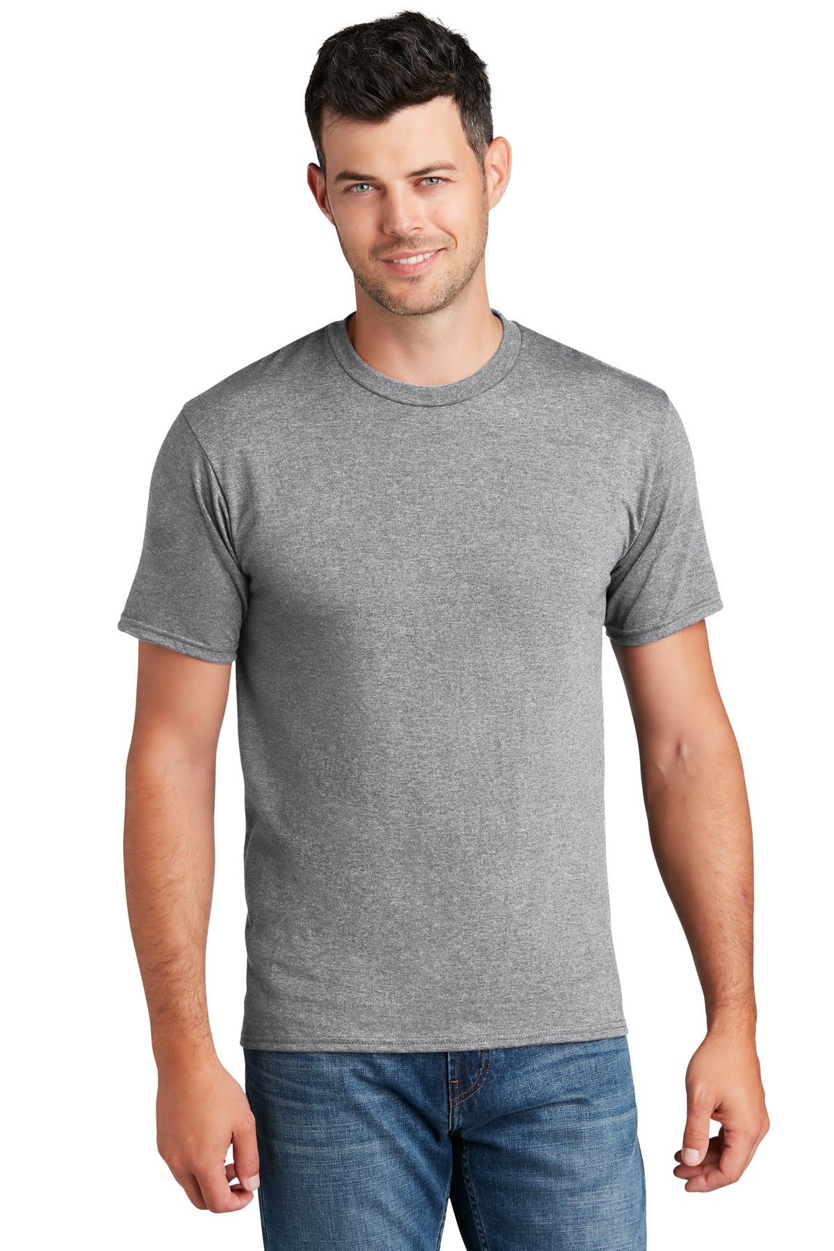 You'll be the biggest fan around of this 100% ring spun cott - Athletic Heather